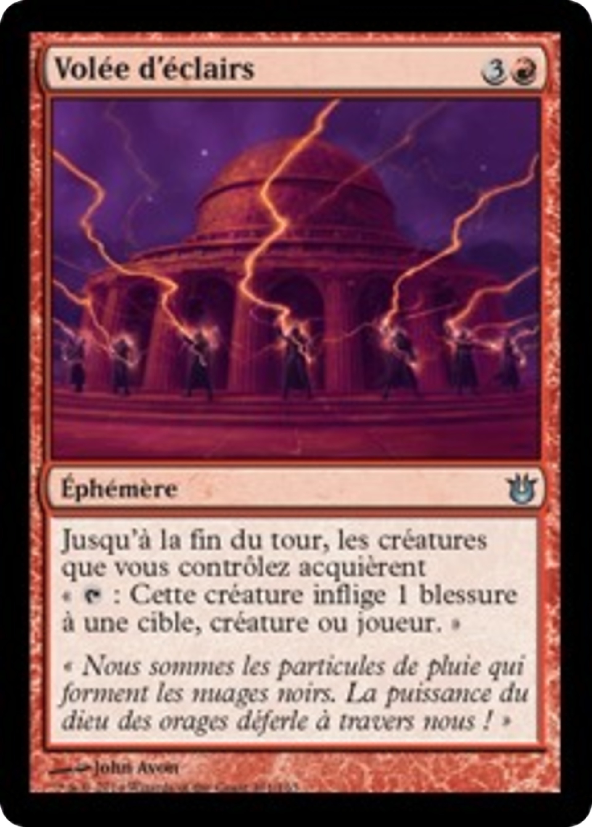 Volée d'éclairs — Born of the Gods — Magic: The Gathering