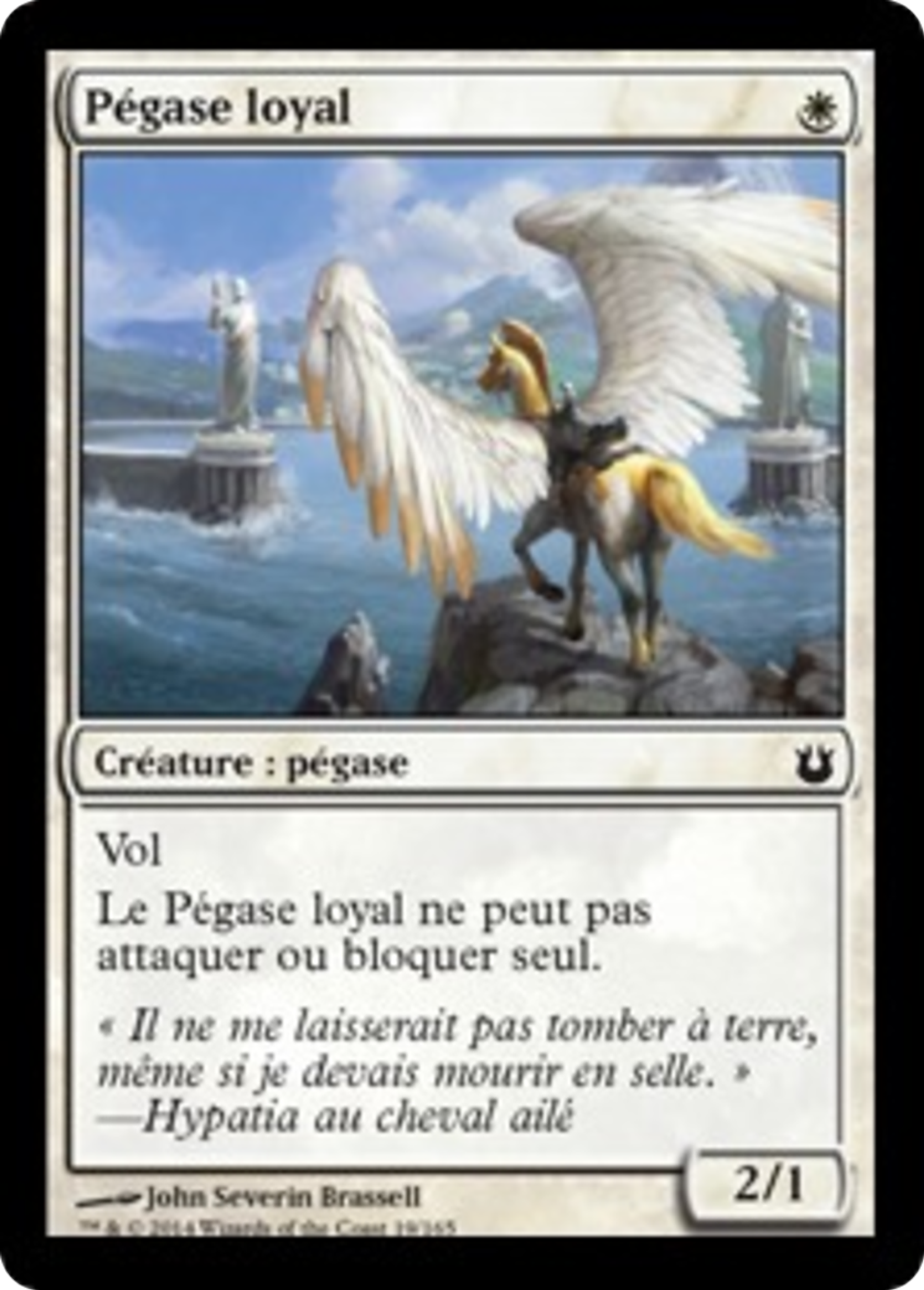 Pégase loyal — Born of the Gods — Magic: The Gathering