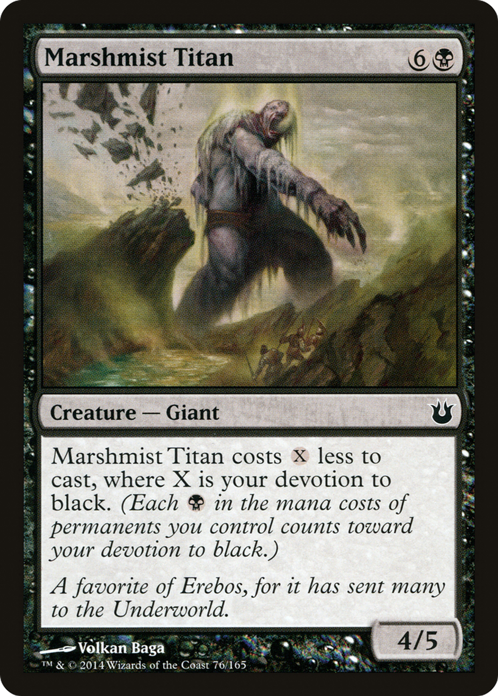 Marshmist Titan — Born of the Gods — Magic: The Gathering