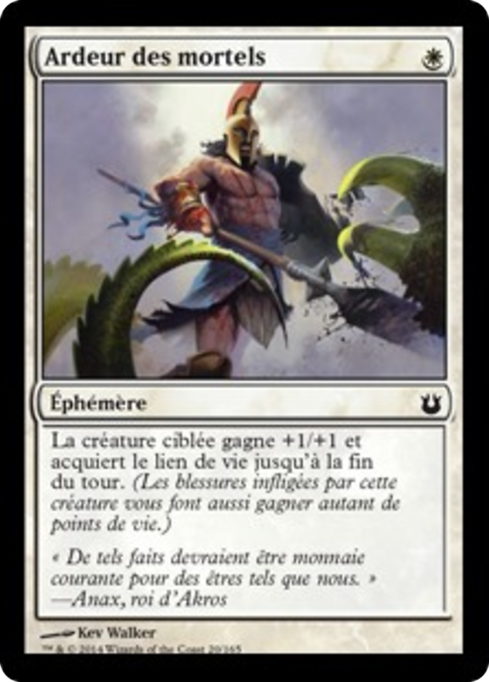 Ardeur des mortels — Born of the Gods — Magic: The Gathering