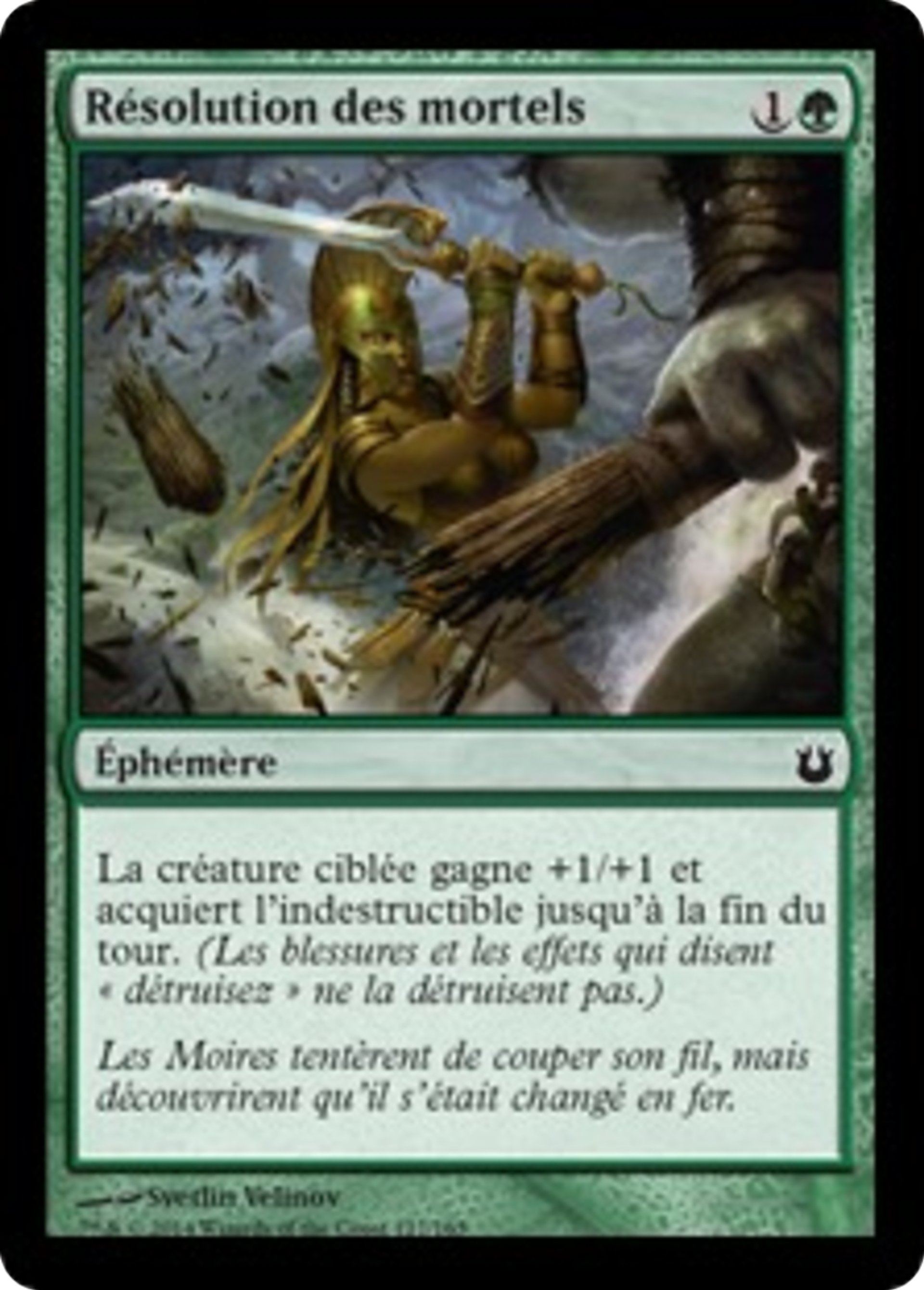 Résolution des mortels — Born of the Gods — Magic: The Gathering