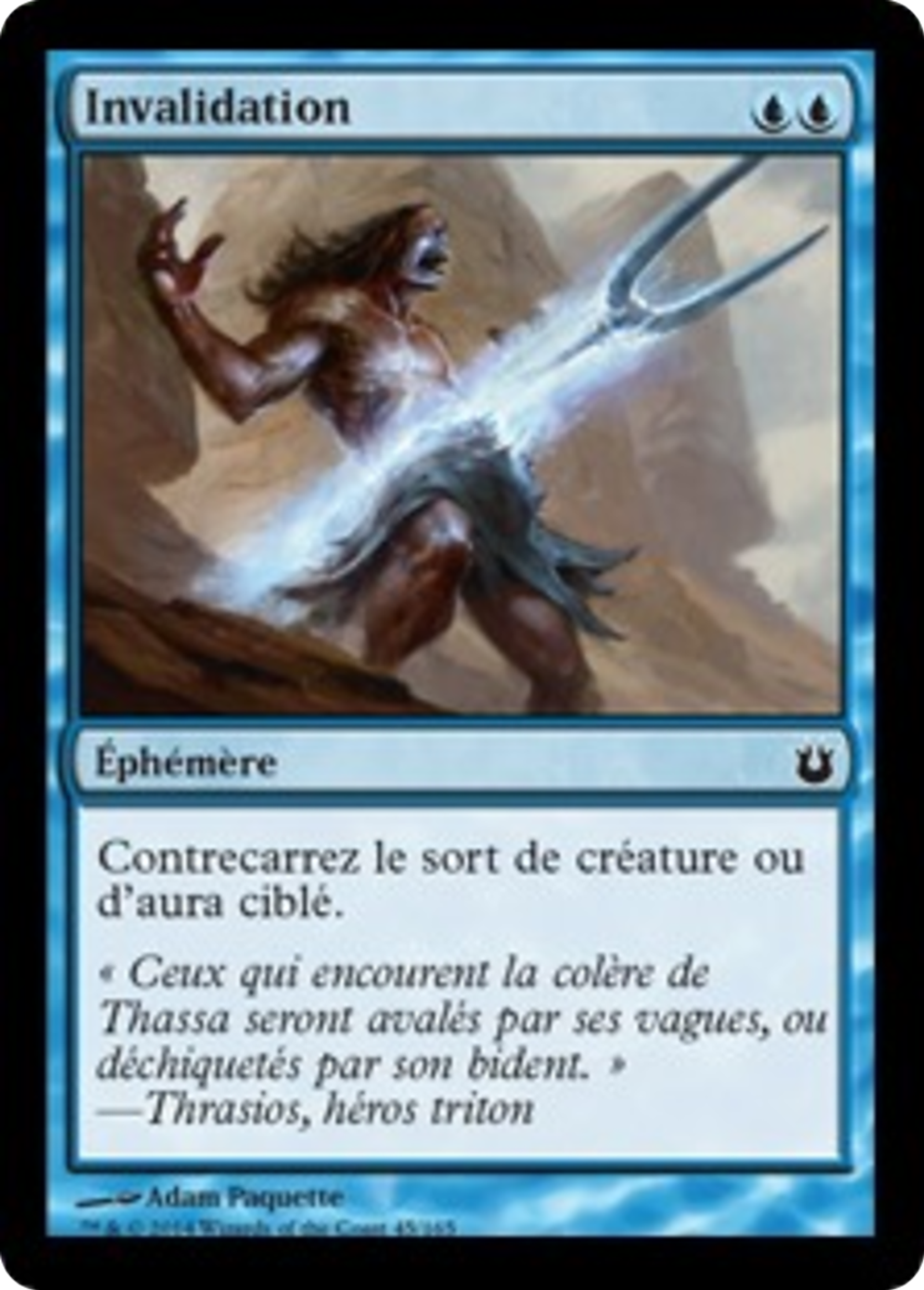 Invalidation — Born of the Gods — Magic: The Gathering