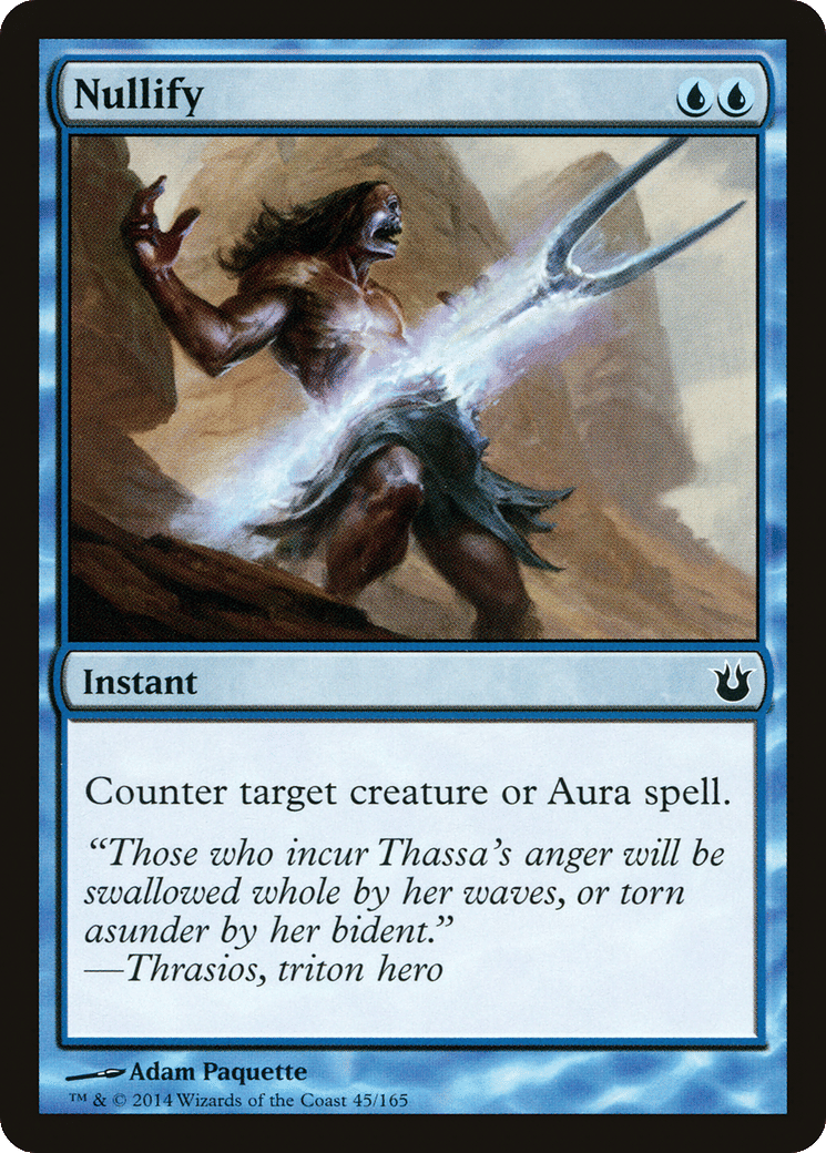Nullify — Born of the Gods — Magic: The Gathering