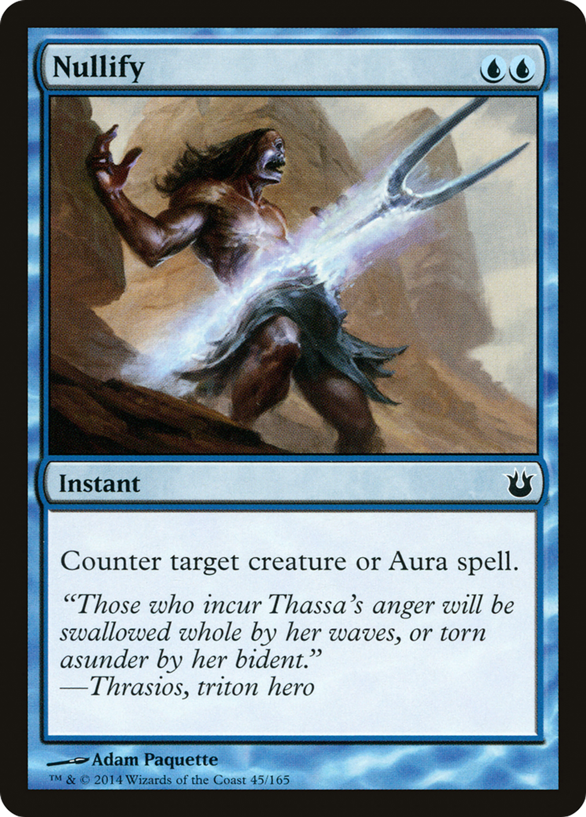 Nullify — Born of the Gods — Magic: The Gathering