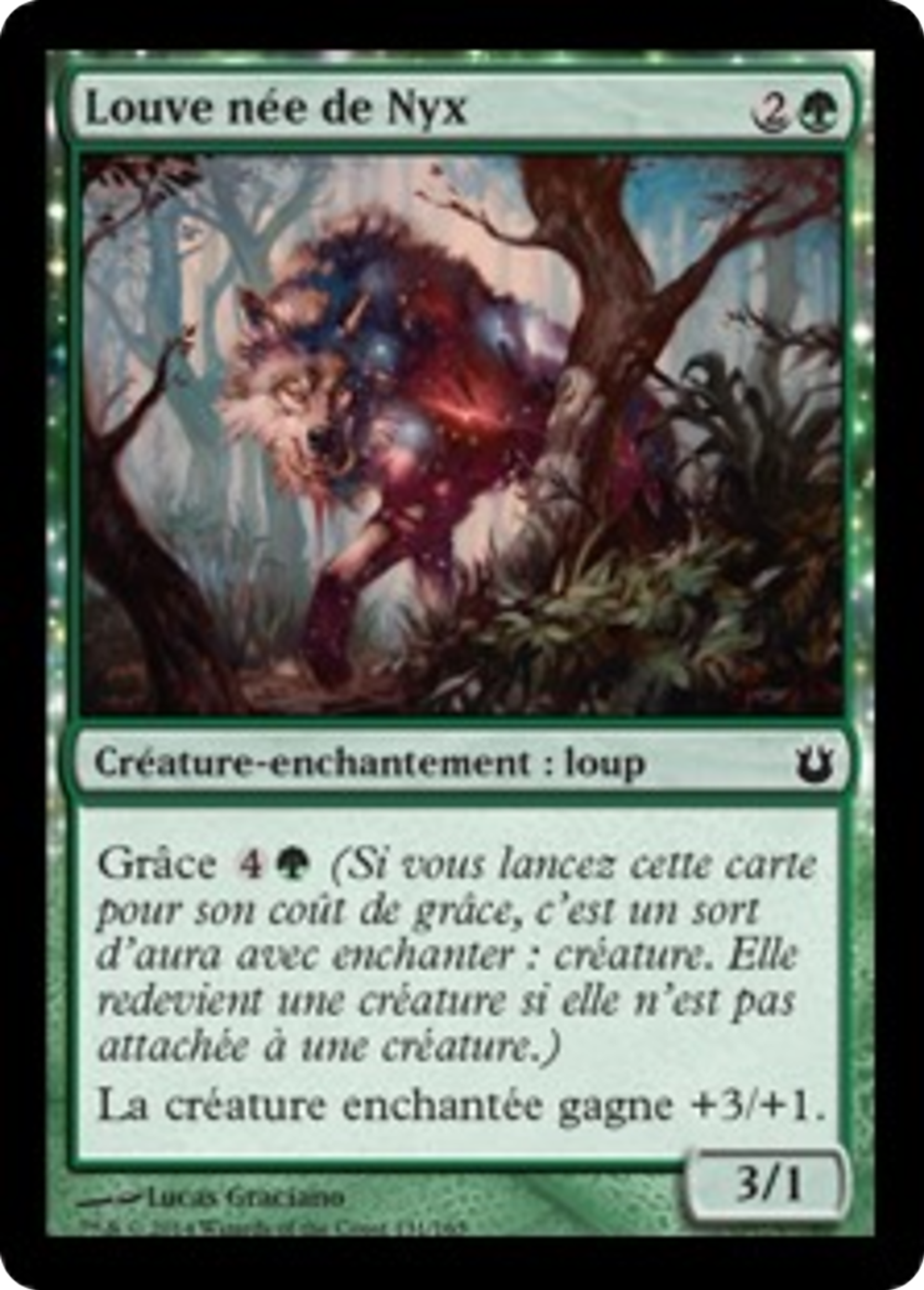 Louve née de Nyx — Born of the Gods — Magic: The Gathering