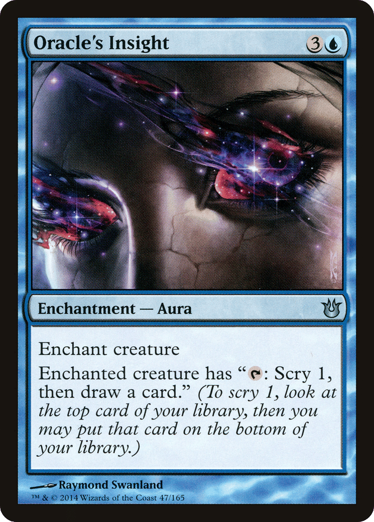 Oracle's Insight — Born of the Gods — Magic: The Gathering