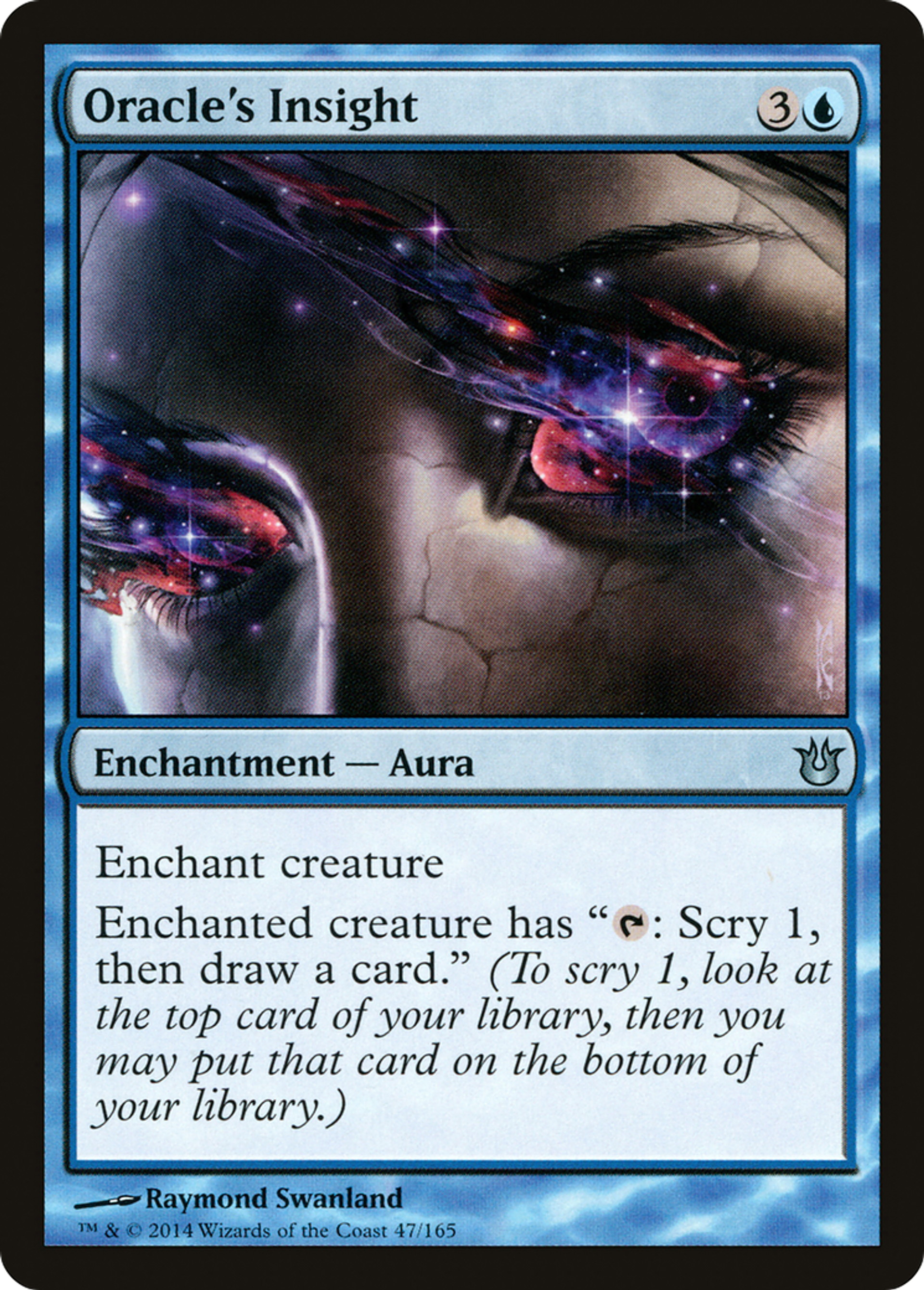 Oracle's Insight — Born of the Gods — Magic: The Gathering