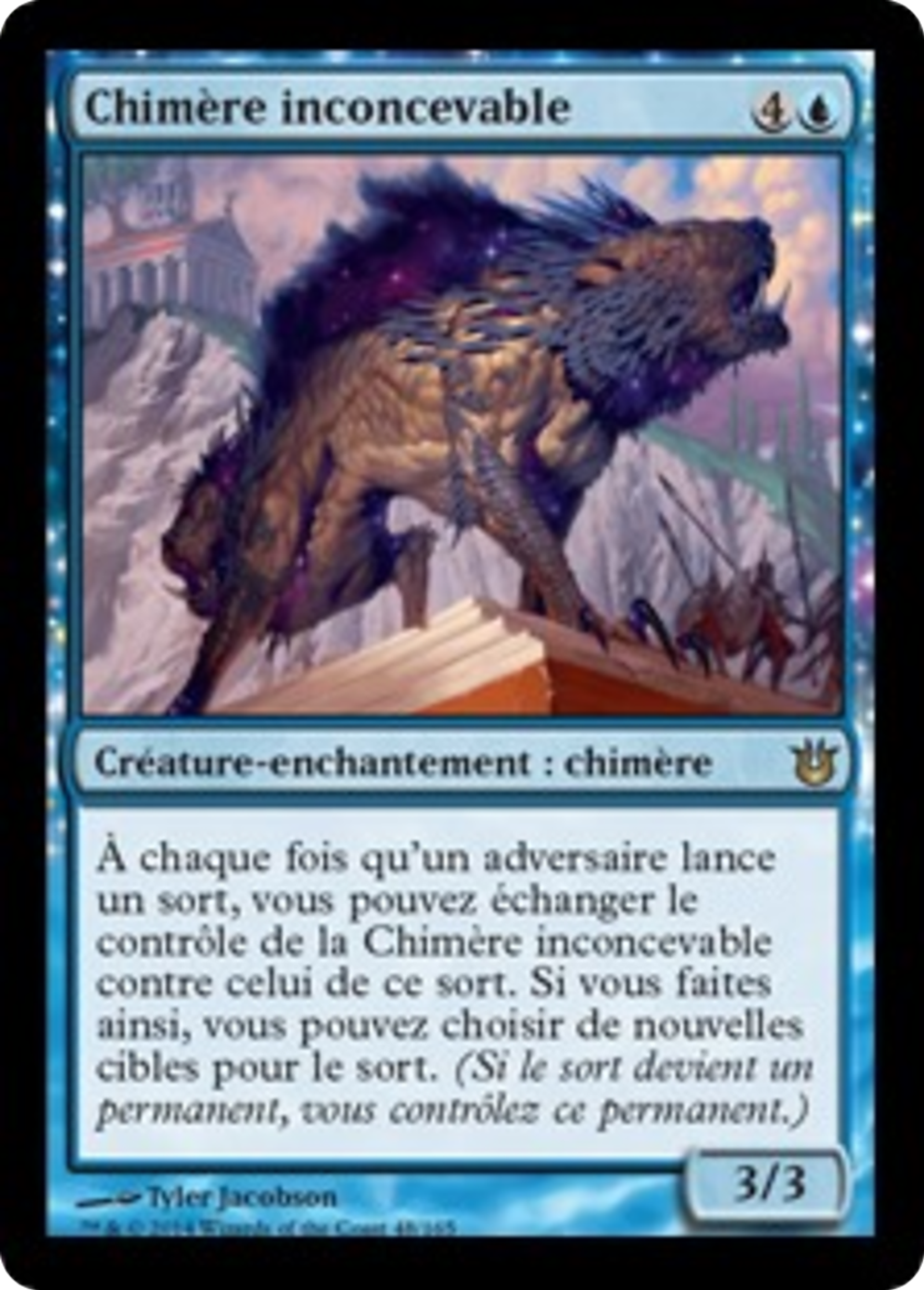 Chimère inconcevable — Born of the Gods — Magic: The Gathering