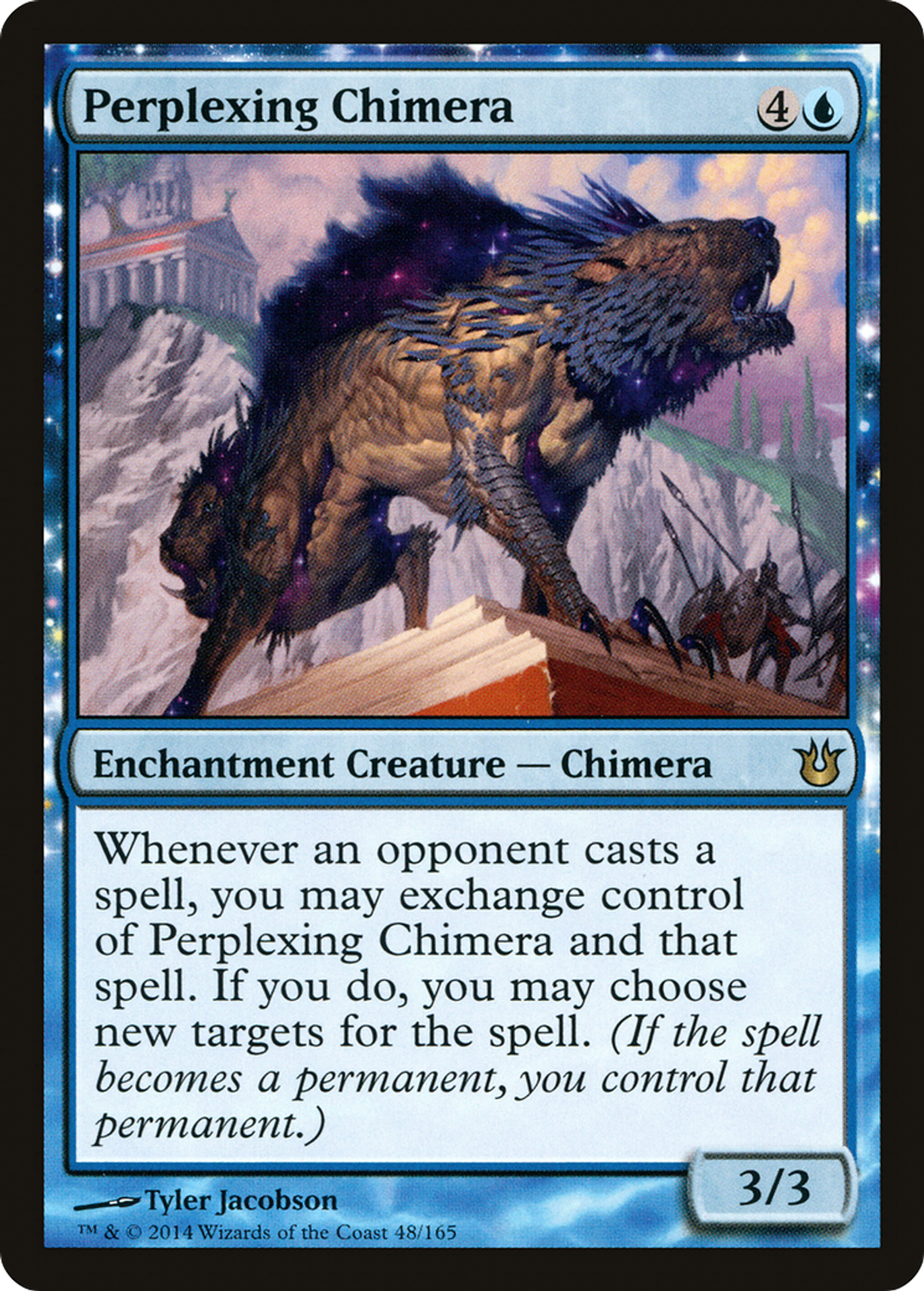 Perplexing Chimera — Born of the Gods — Magic: The Gathering