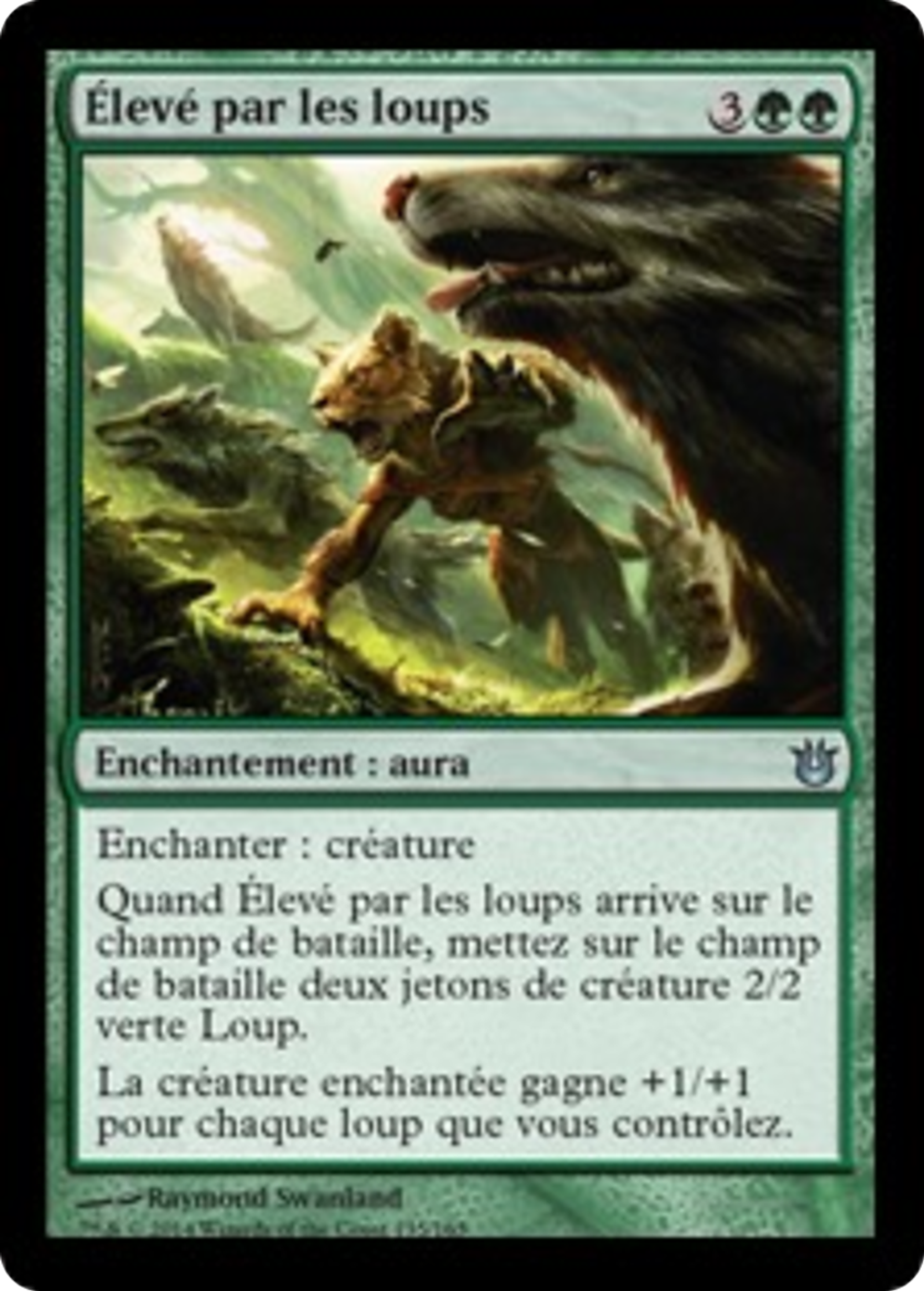 Élevé par les loups — Born of the Gods — Magic: The Gathering
