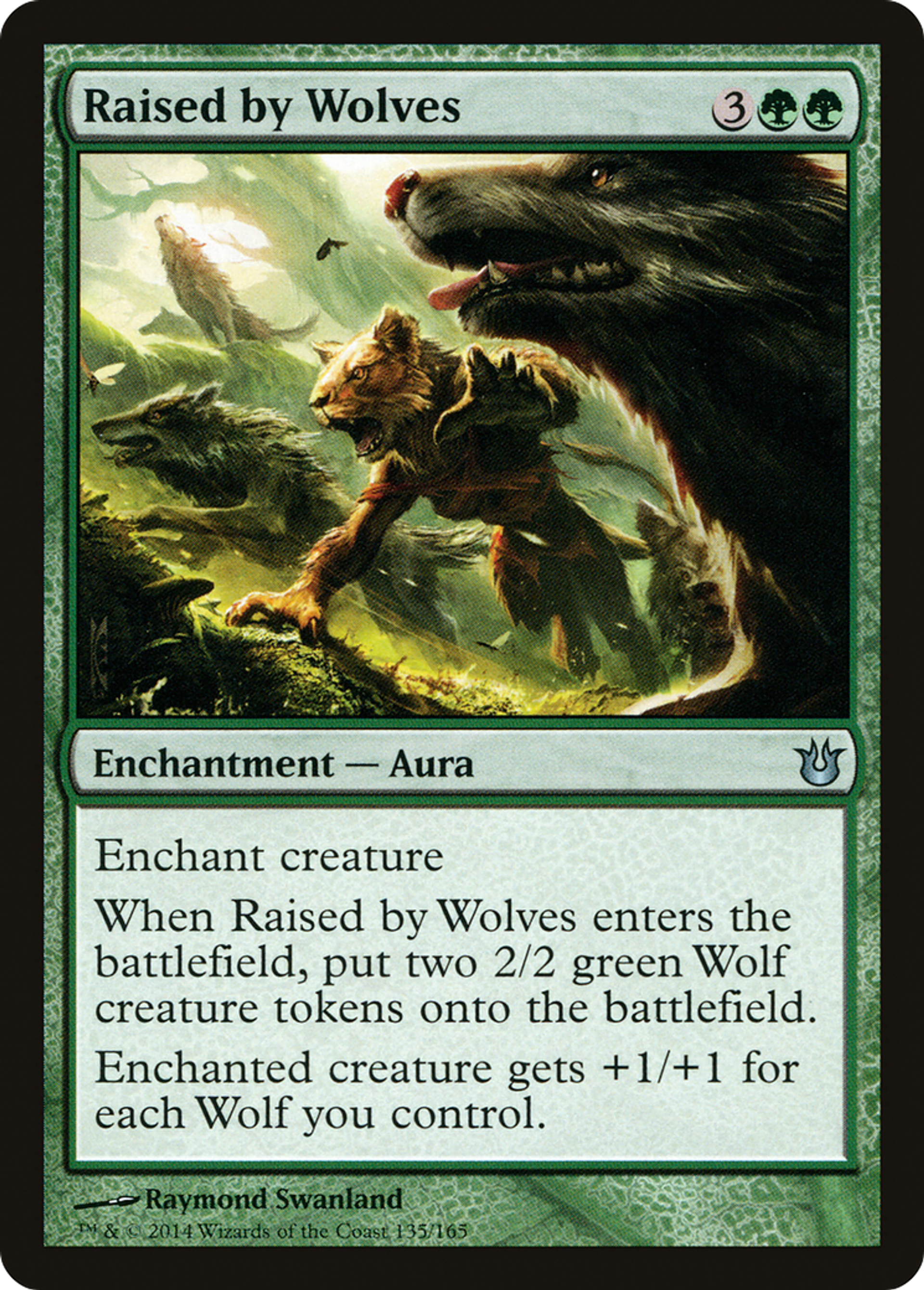 Raised by Wolves — Born of the Gods — Magic: The Gathering