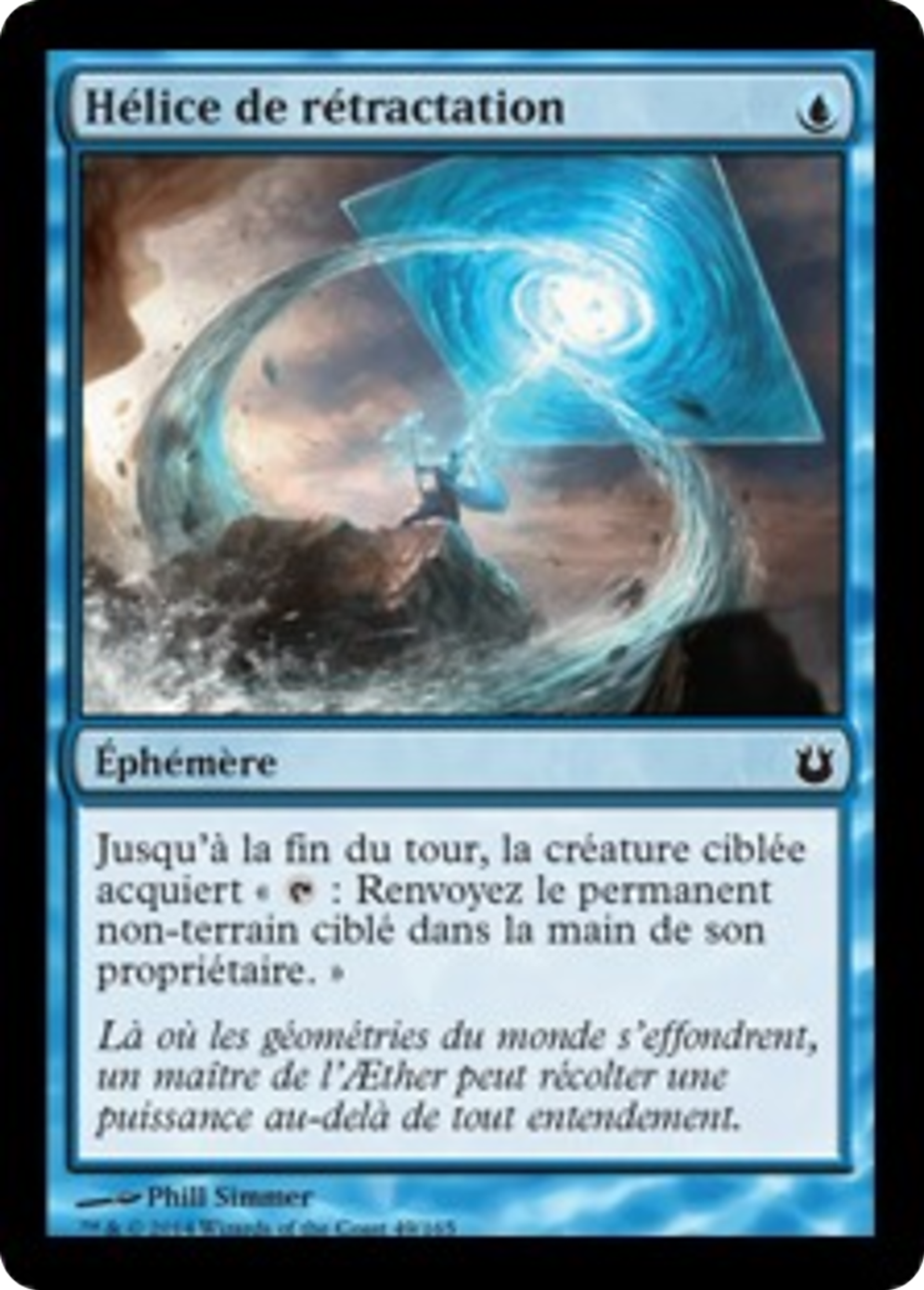 Hélice de rétractation — Born of the Gods — Magic: The Gathering