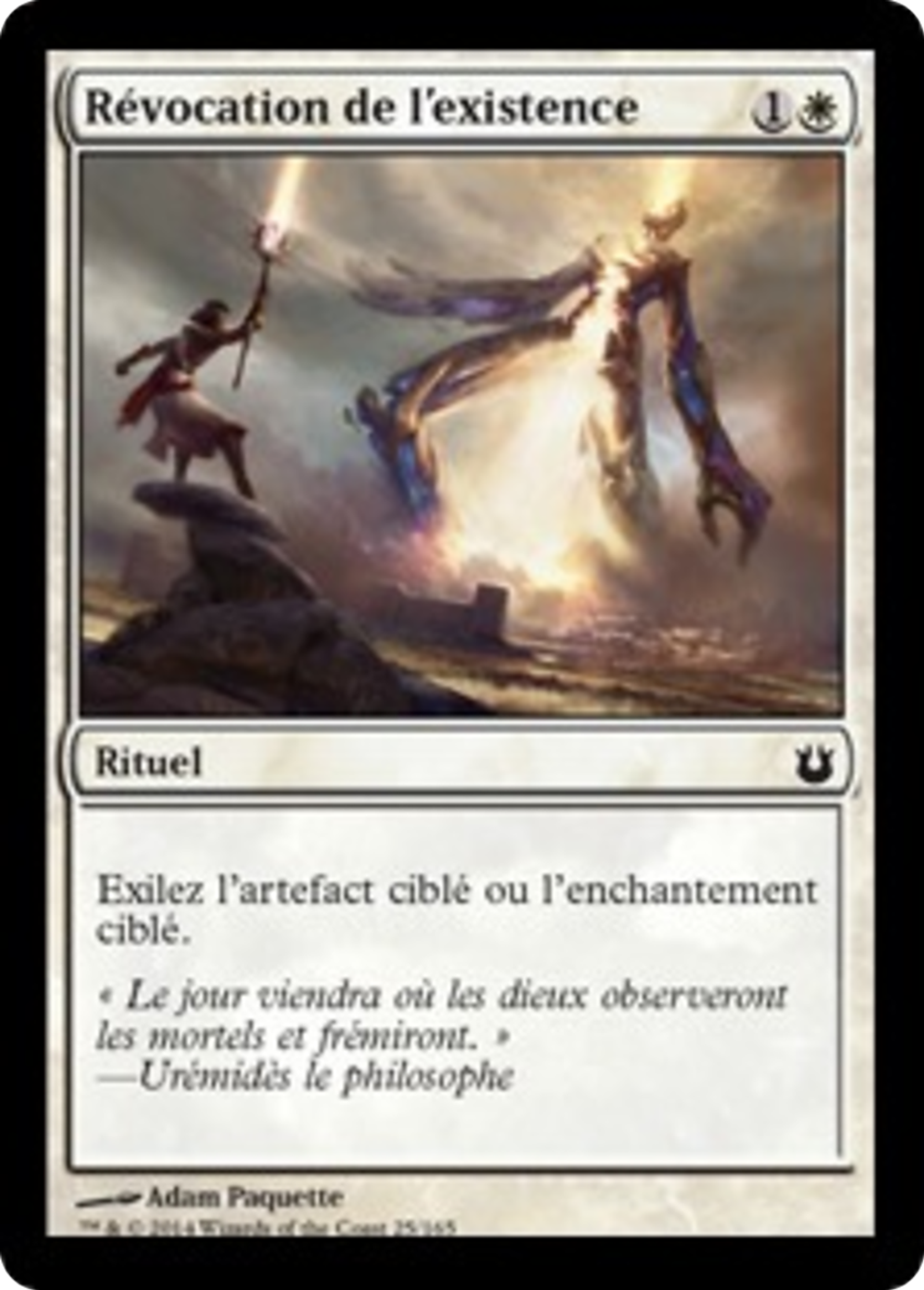 Révocation de l'existence — Born of the Gods — Magic: The Gathering