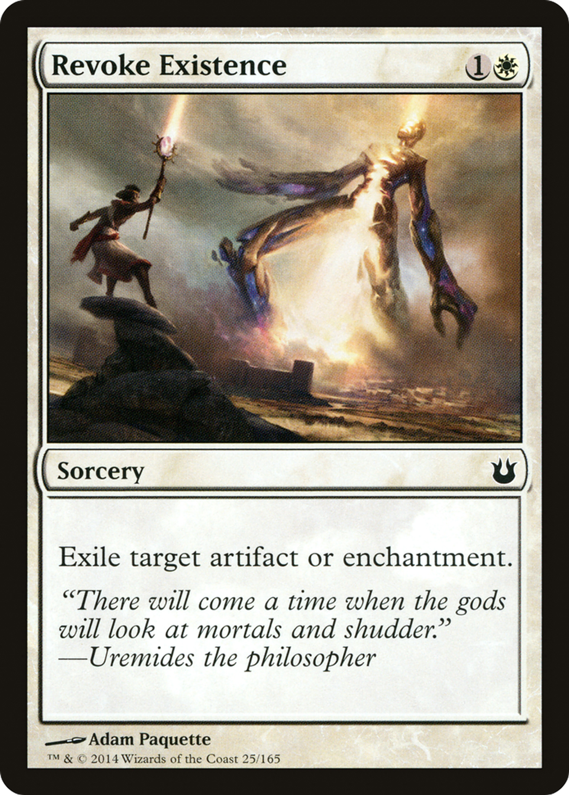 Révocation de l'existence — Born of the Gods — Magic: The Gathering
