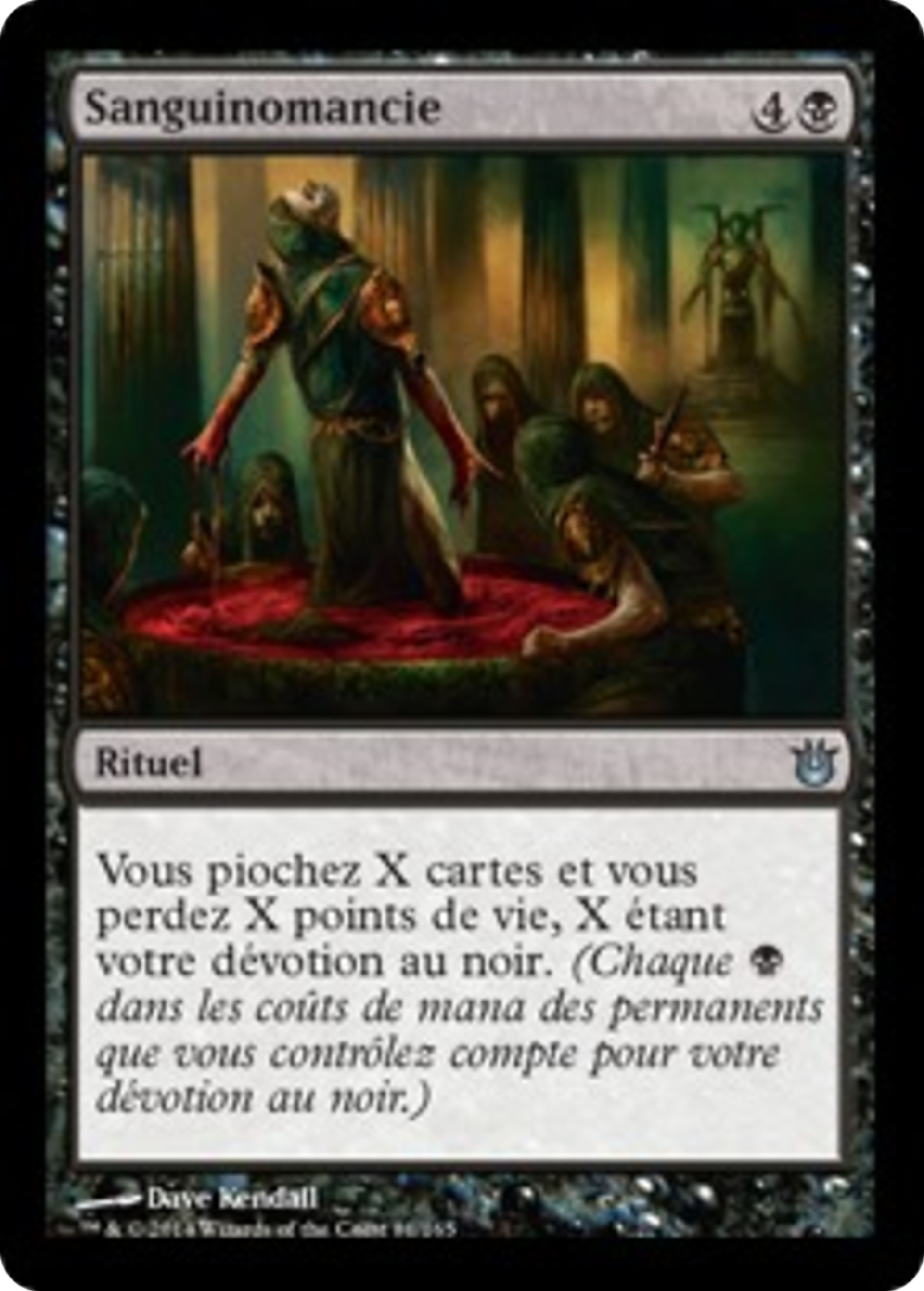 Sanguinomancie — Born of the Gods — Magic: The Gathering