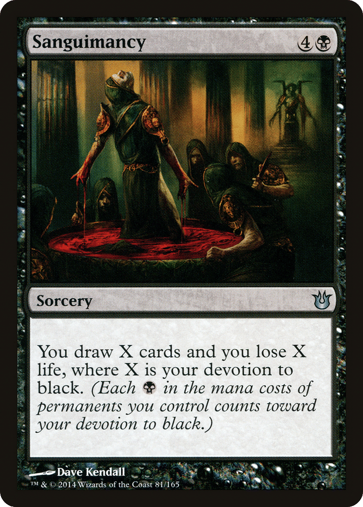 Sanguinomancie — Born of the Gods — Magic: The Gathering