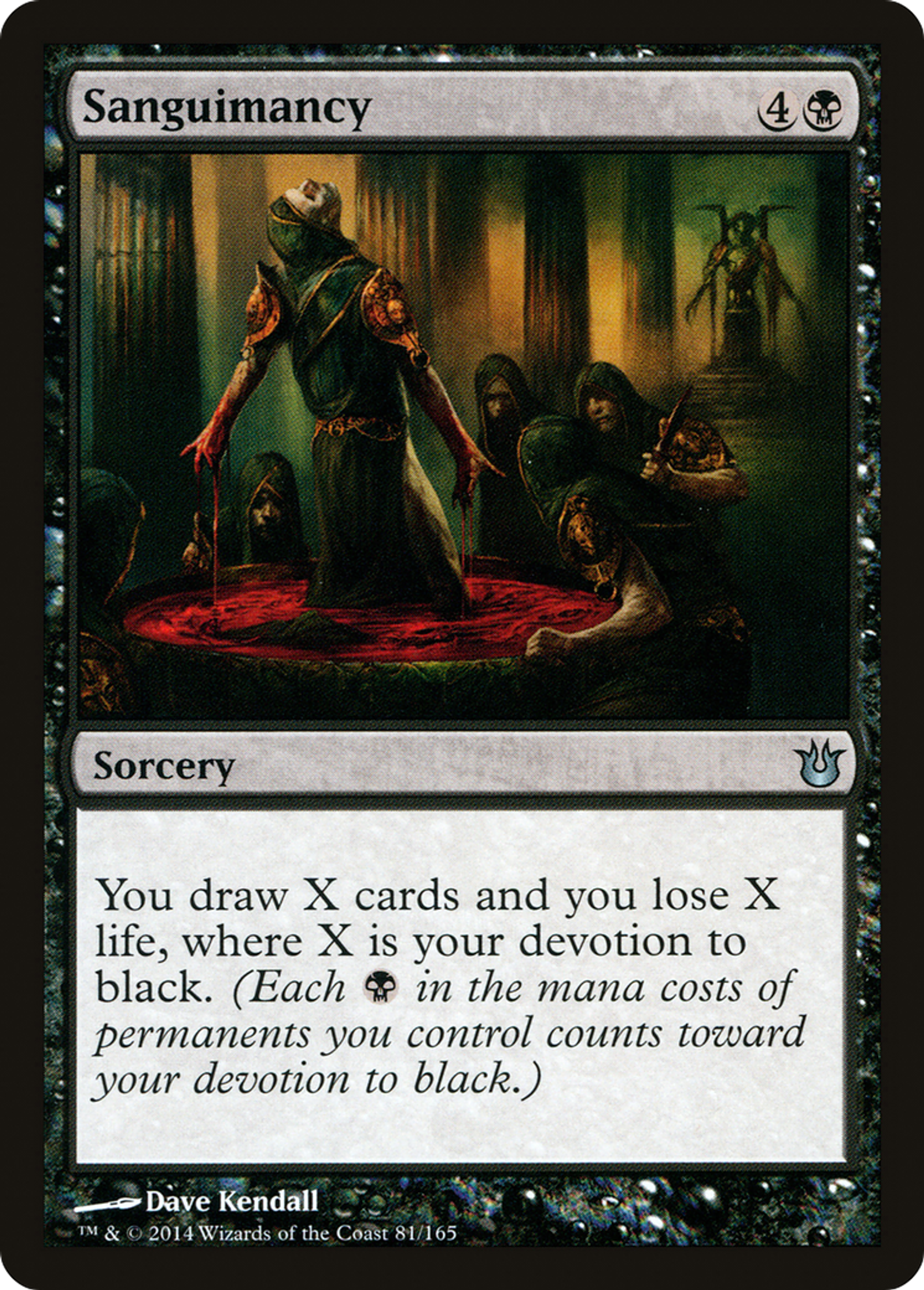 Sanguimancy — Born of the Gods — Magic: The Gathering