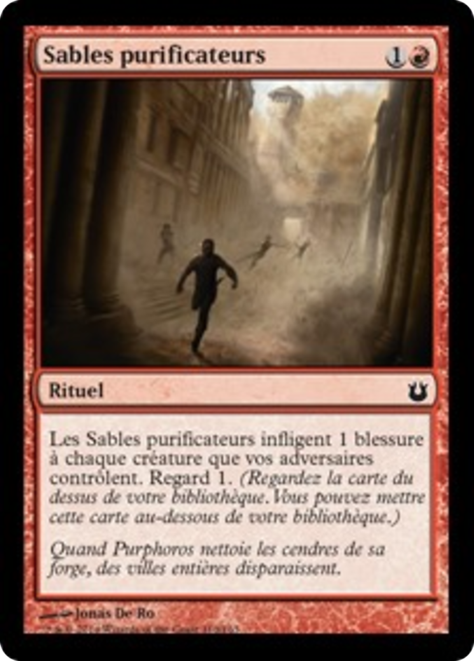 Sables purificateurs — Born of the Gods — Magic: The Gathering