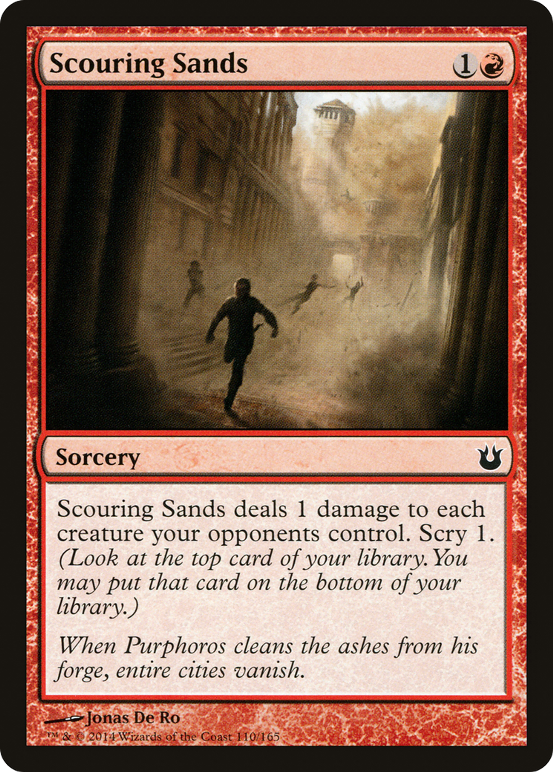 Scouring Sands — Born of the Gods — Magic: The Gathering