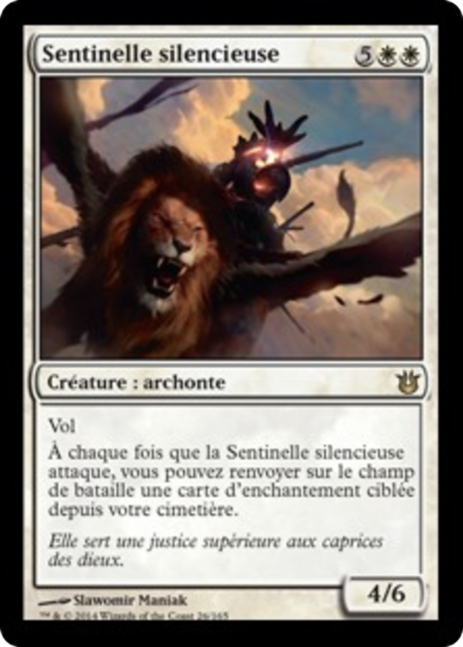 Sentinelle silencieuse — Born of the Gods — Magic: The Gathering
