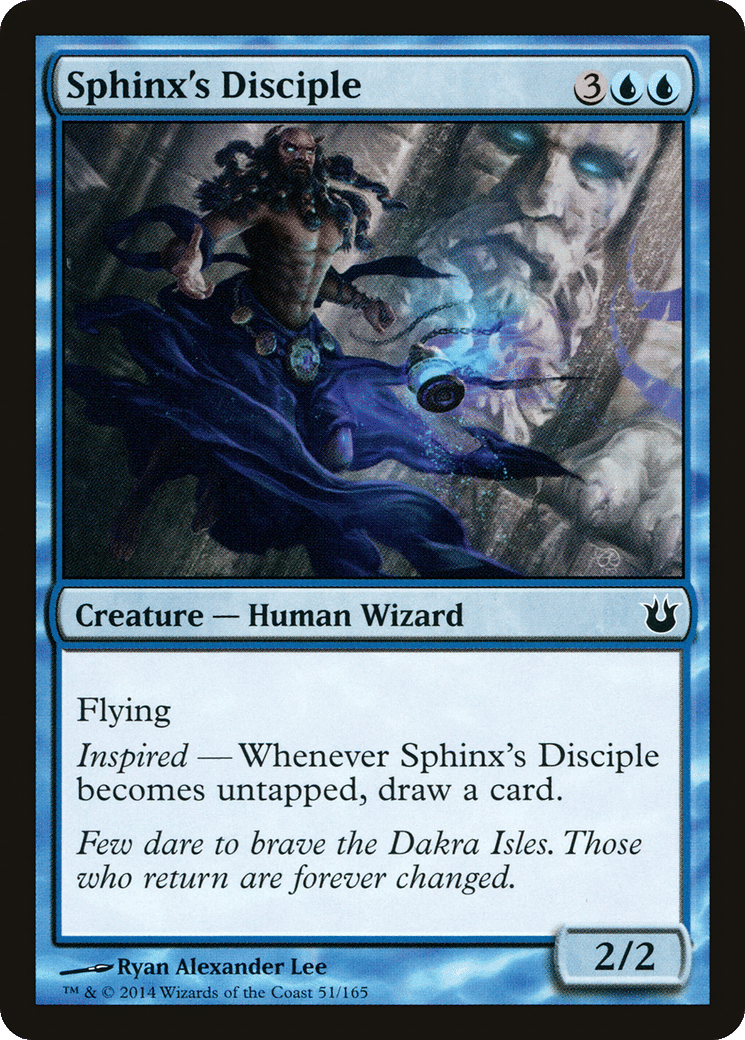 Disciple du sphinx — Born of the Gods — Magic: The Gathering