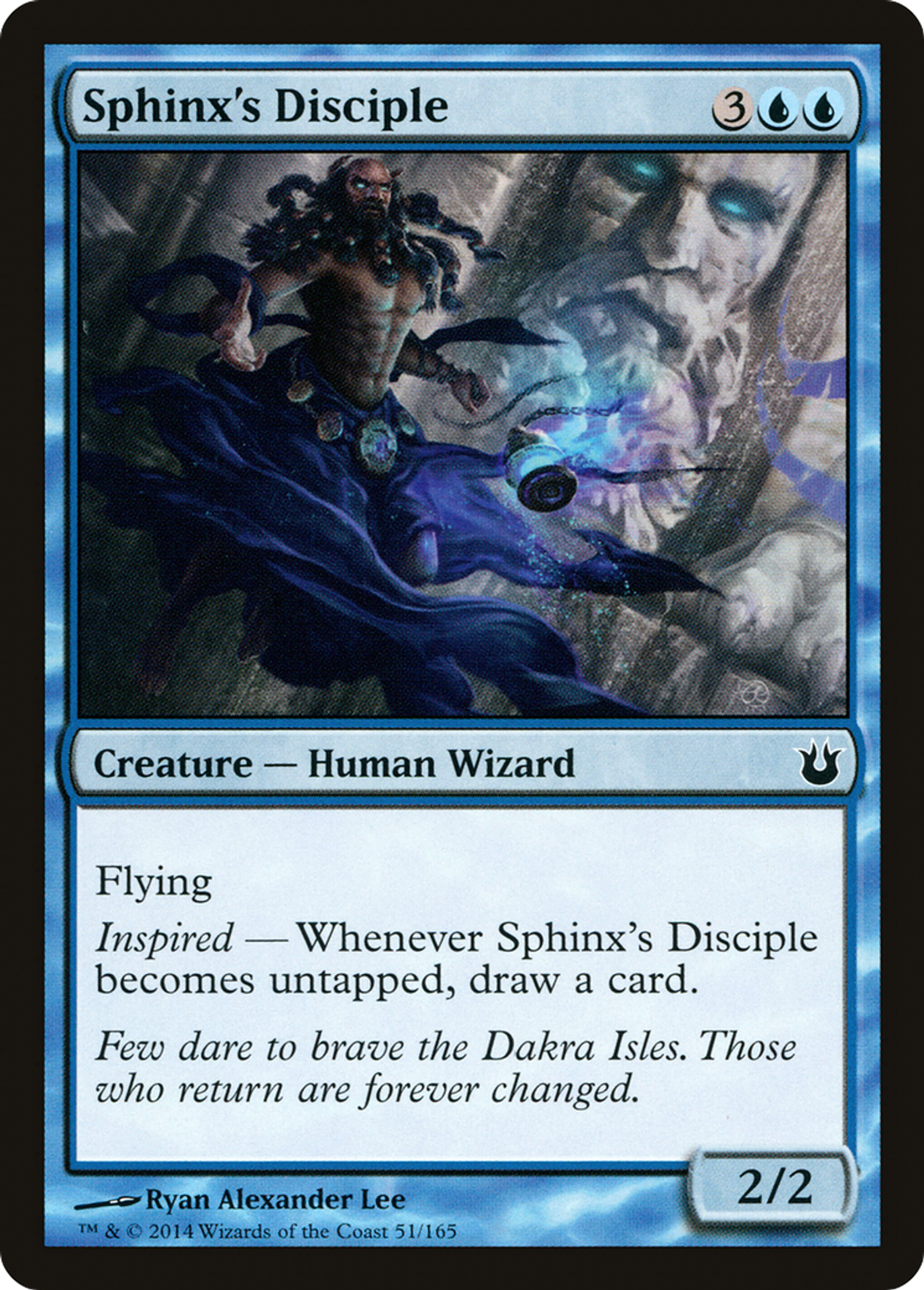 Sphinx's Disciple — Born of the Gods — Magic: The Gathering