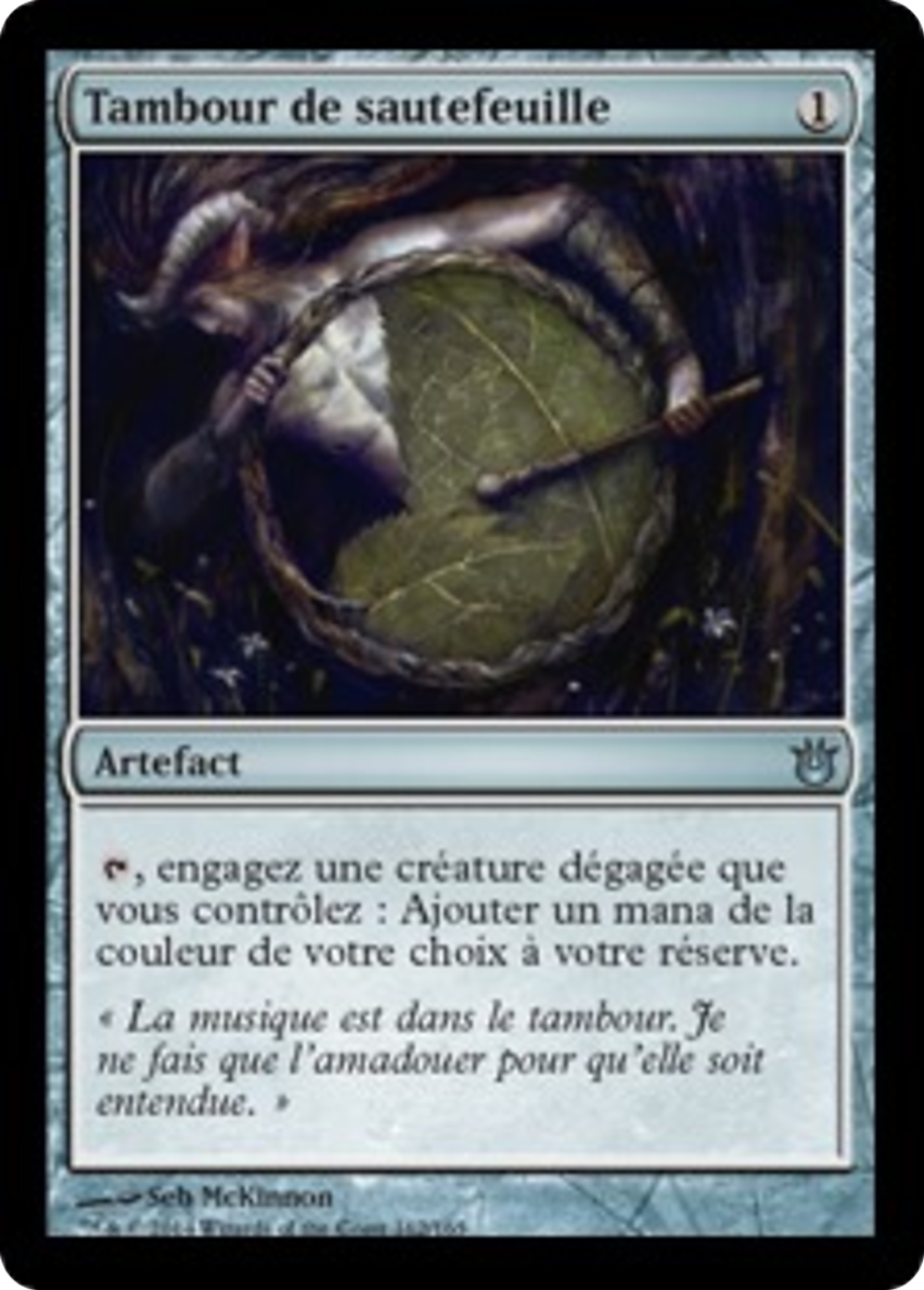 Tambour de sautefeuille — Born of the Gods — Magic: The Gathering