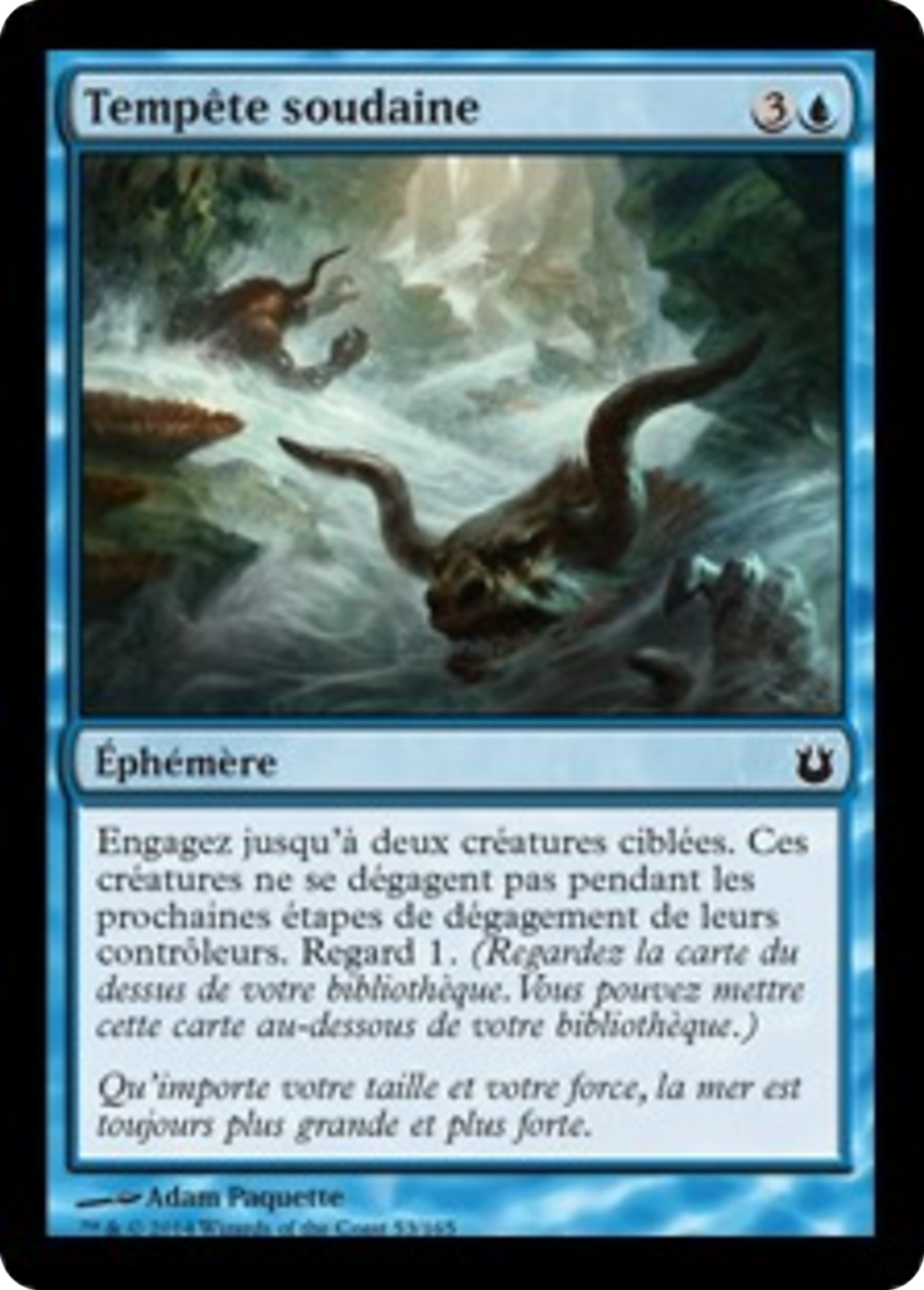 Tempête soudaine — Born of the Gods — Magic: The Gathering