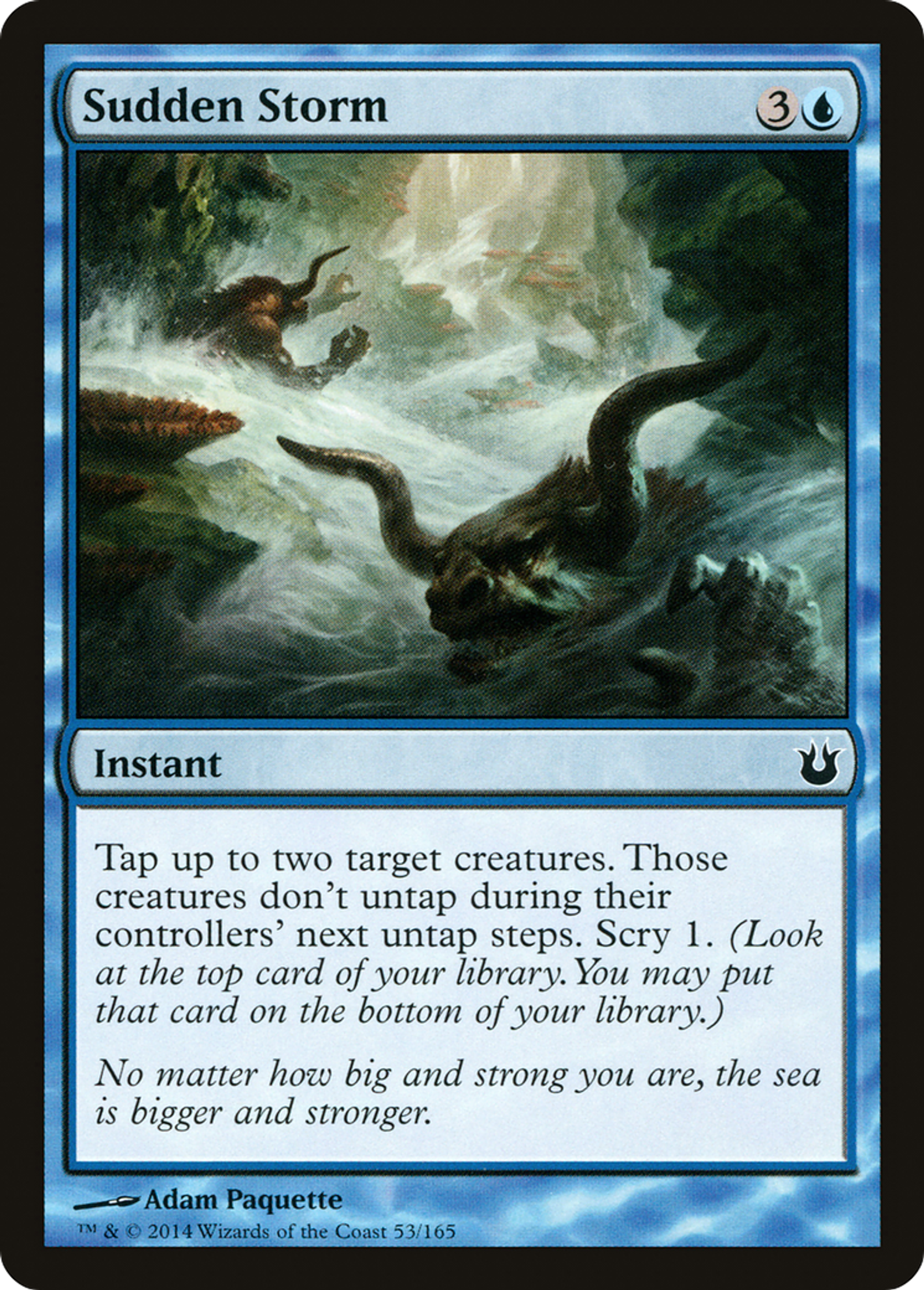 Sudden Storm — Born of the Gods — Magic: The Gathering