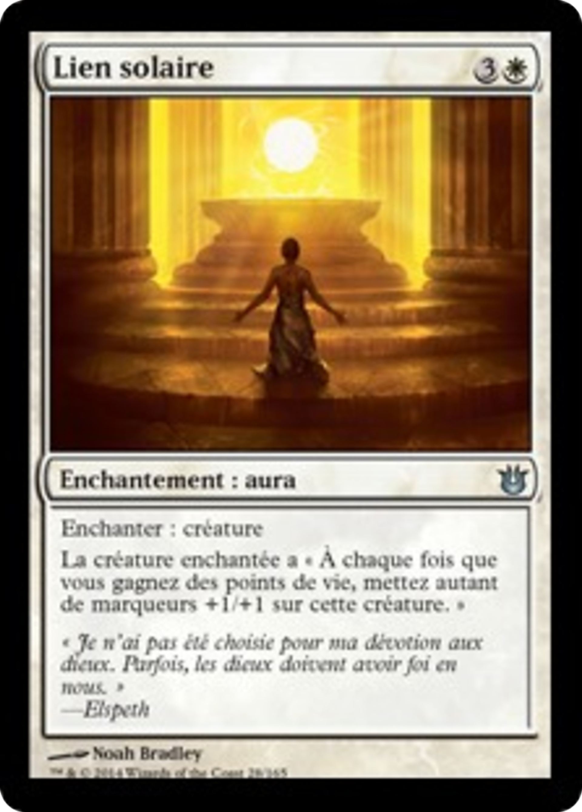 Lien solaire — Born of the Gods — Magic: The Gathering