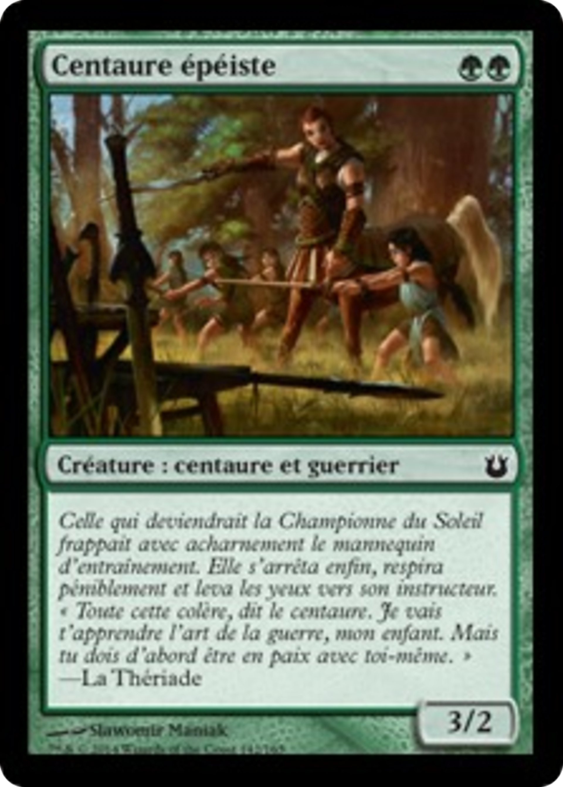 Centaure épéiste — Born of the Gods — Magic: The Gathering