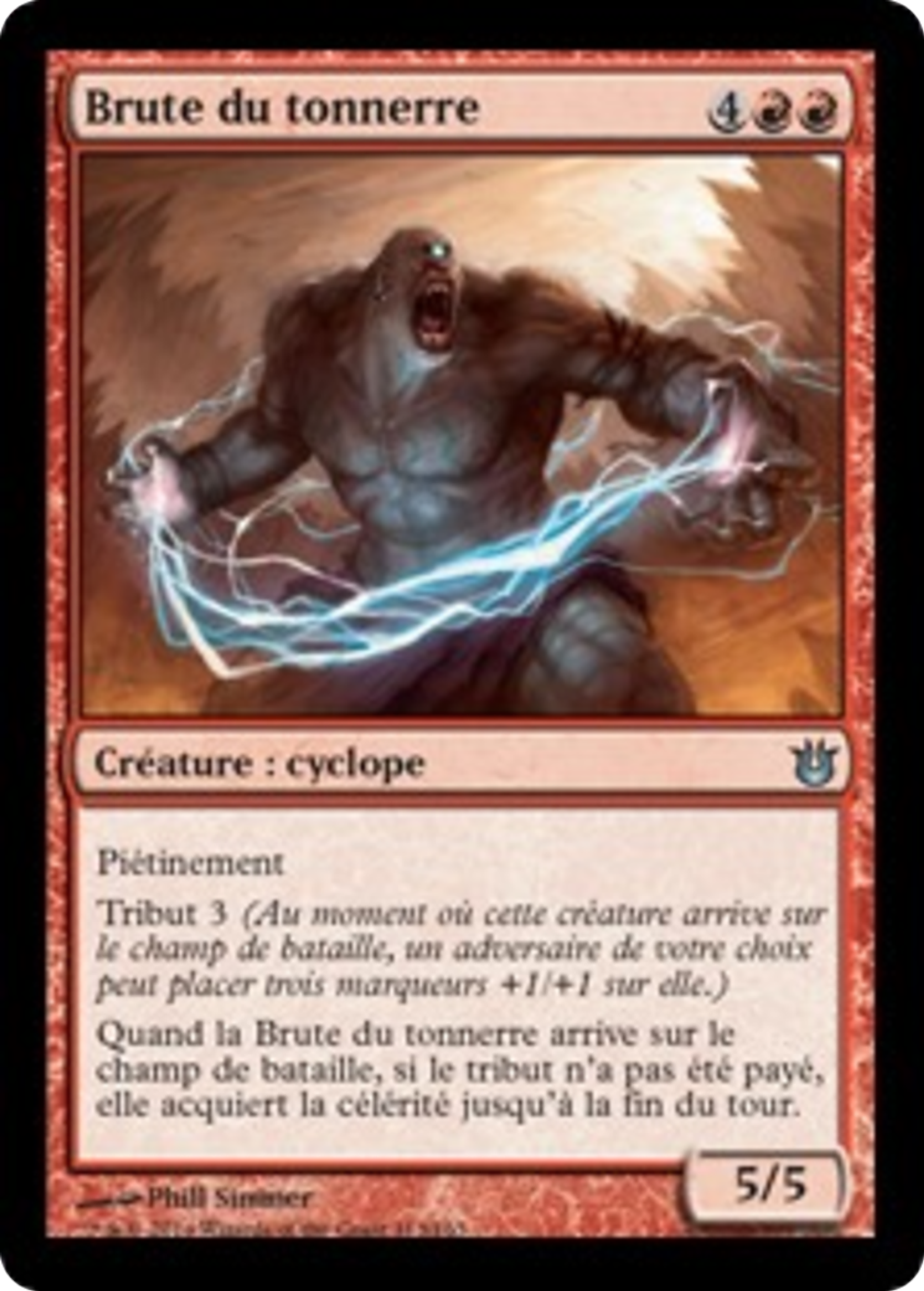 Brute du tonnerre — Born of the Gods — Magic: The Gathering