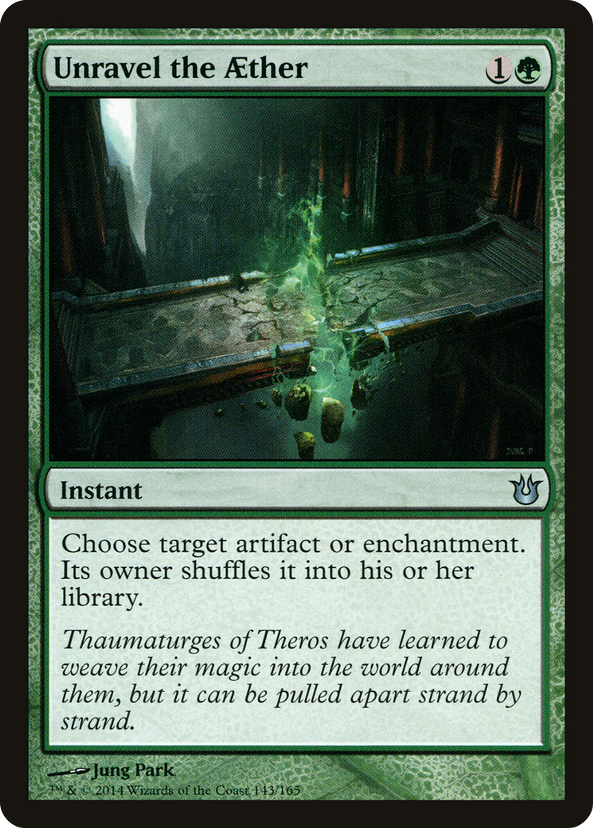 Unravel the Aether — Born of the Gods — Magic: The Gathering