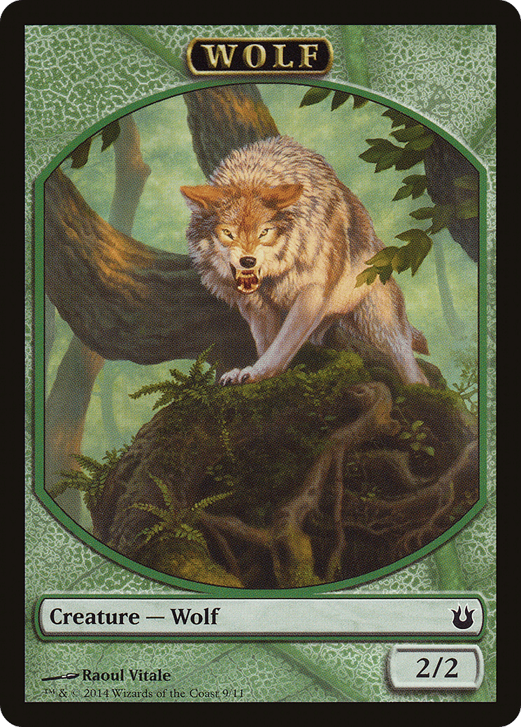 Wolf — Born of the Gods — Magic: The Gathering