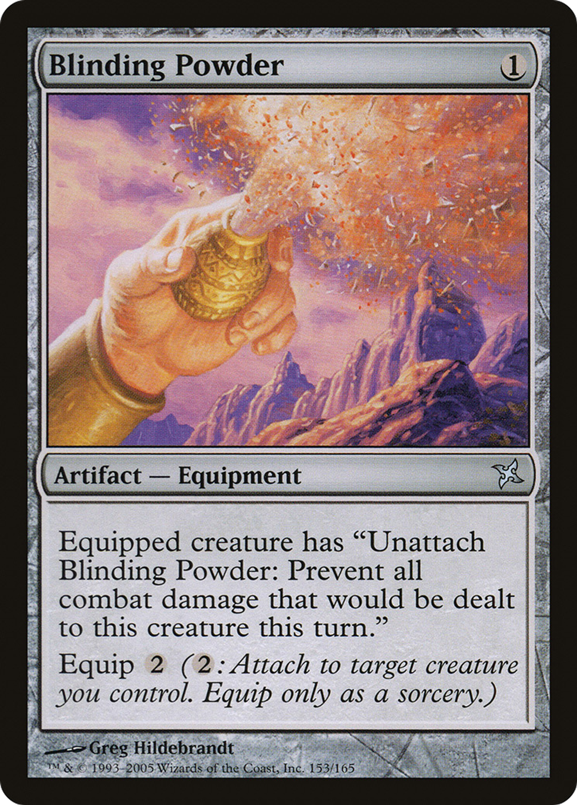Blinding Powder — Betrayers of Kamigawa — Magic: The Gathering