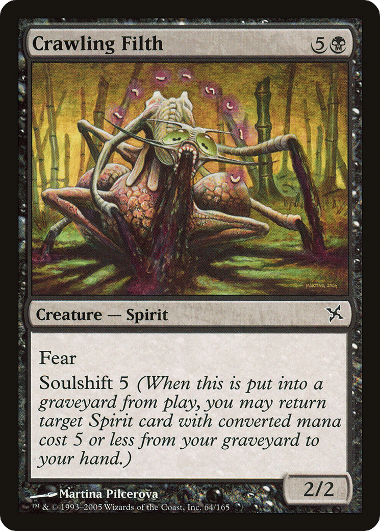 Crawling Filth — Betrayers of Kamigawa — Magic: The Gathering