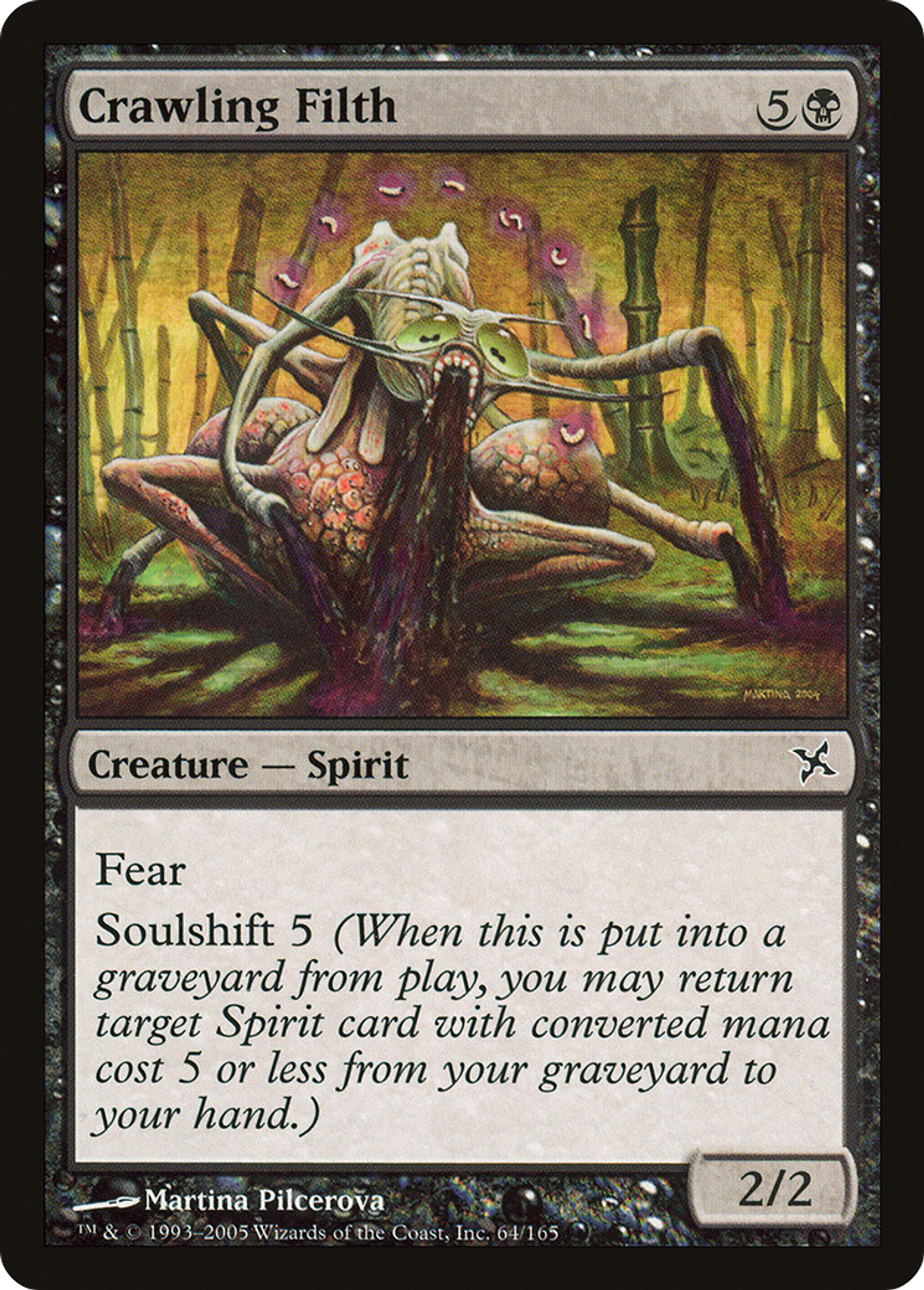 Souillure rampante — Betrayers of Kamigawa — Magic: The Gathering