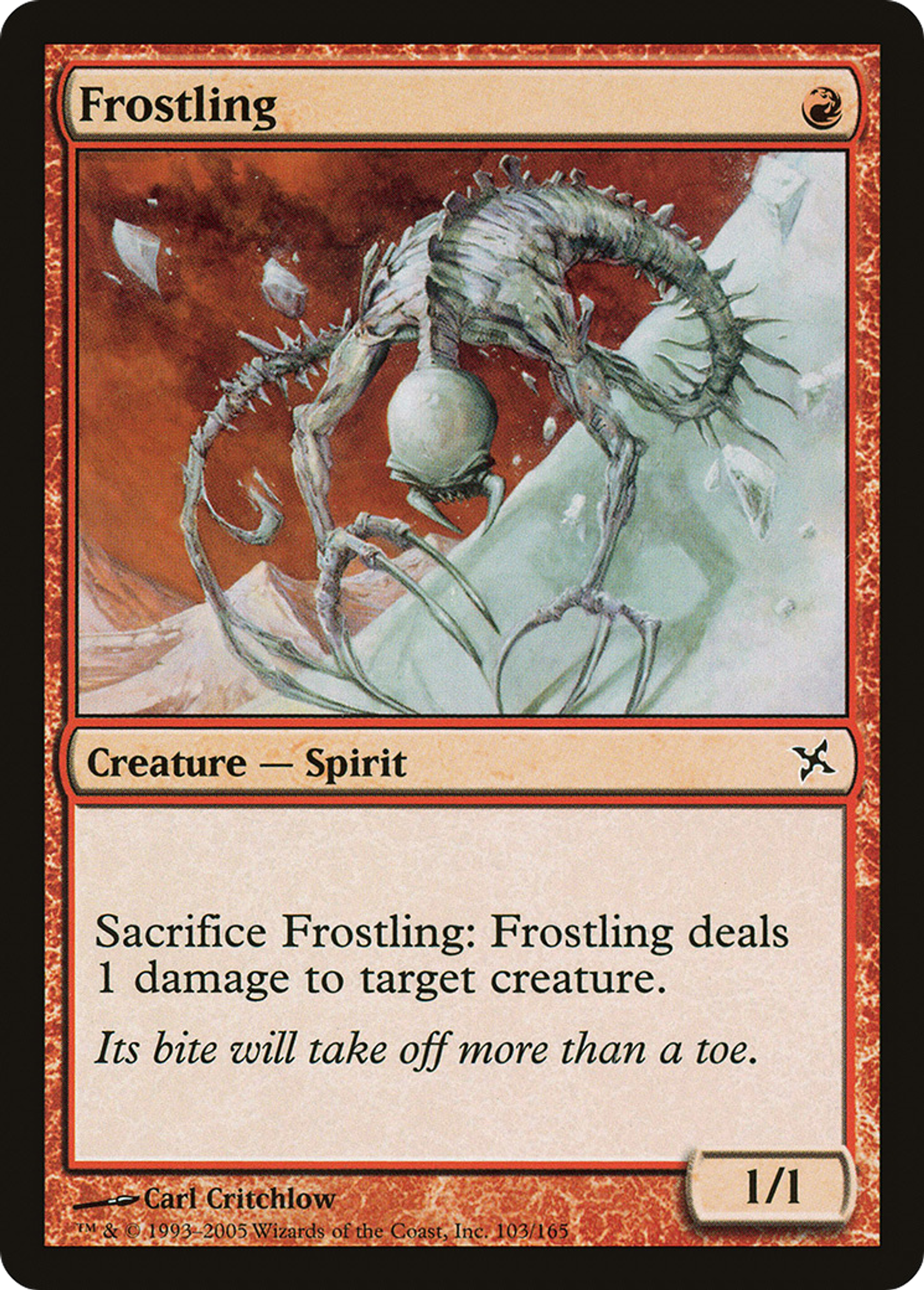 Frostling — Betrayers of Kamigawa — Magic: The Gathering