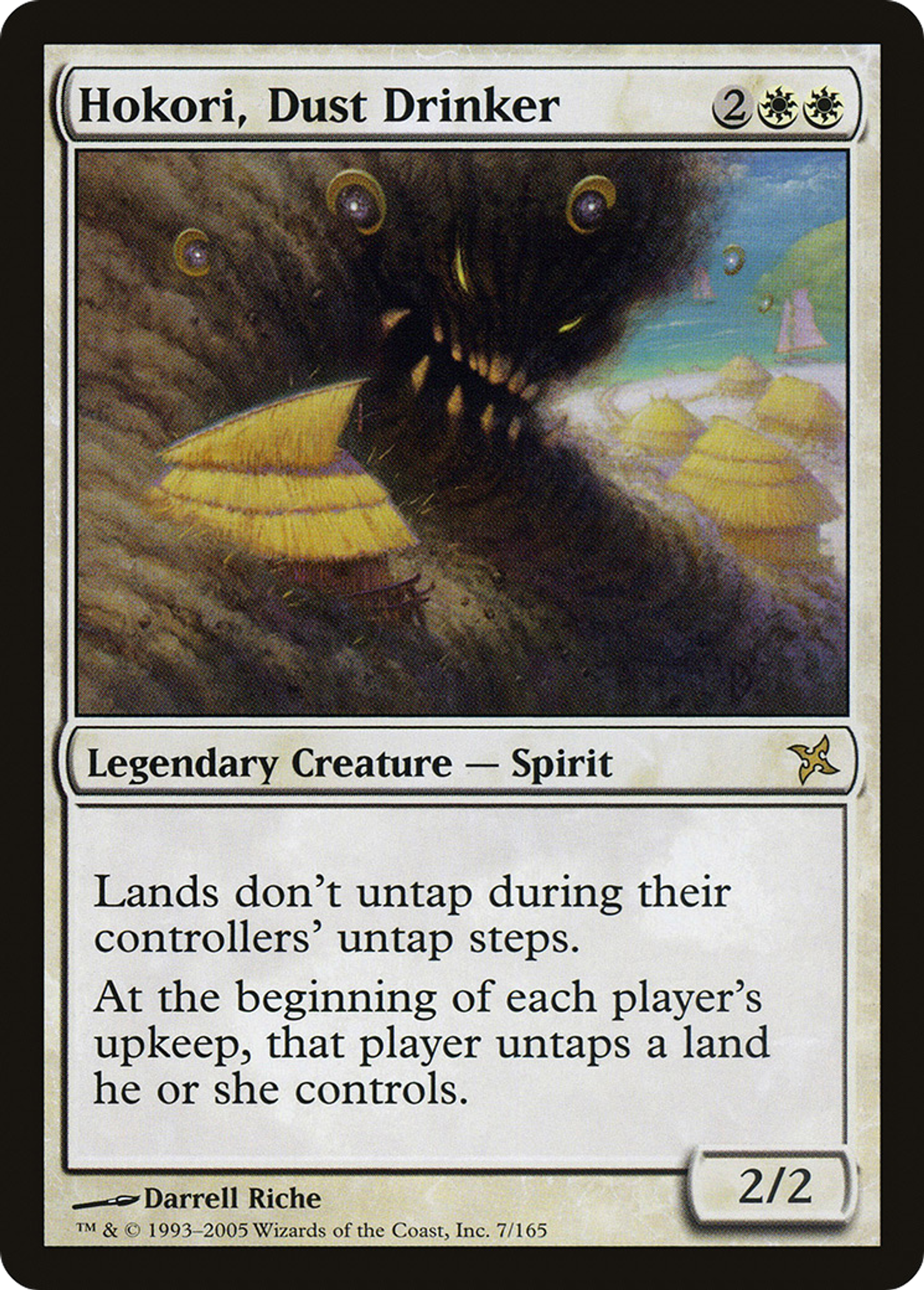 Hokori, buveur de poussière — Betrayers of Kamigawa — Magic: The Gathering
