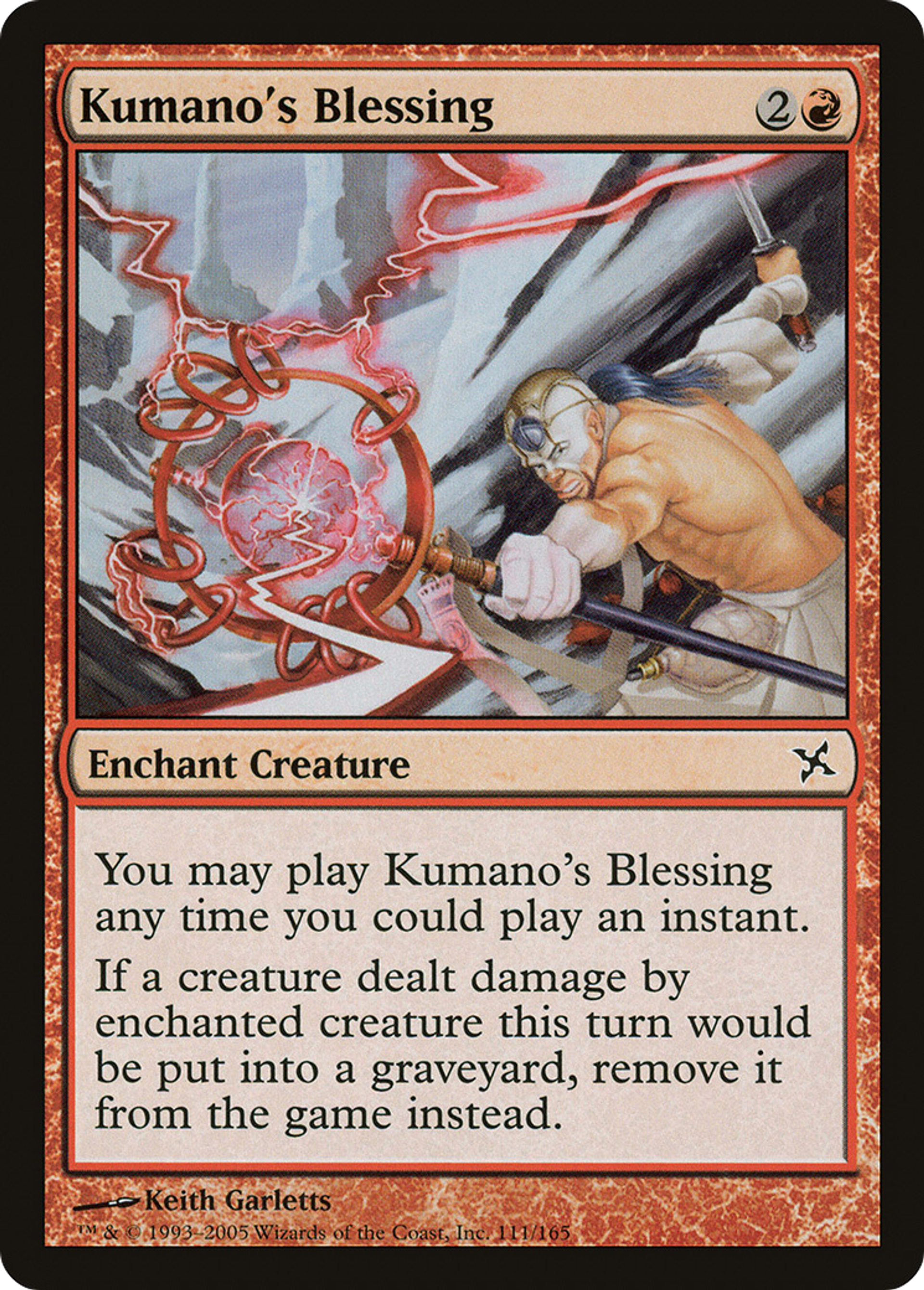 Kumano's Blessing — Betrayers of Kamigawa — Magic: The Gathering