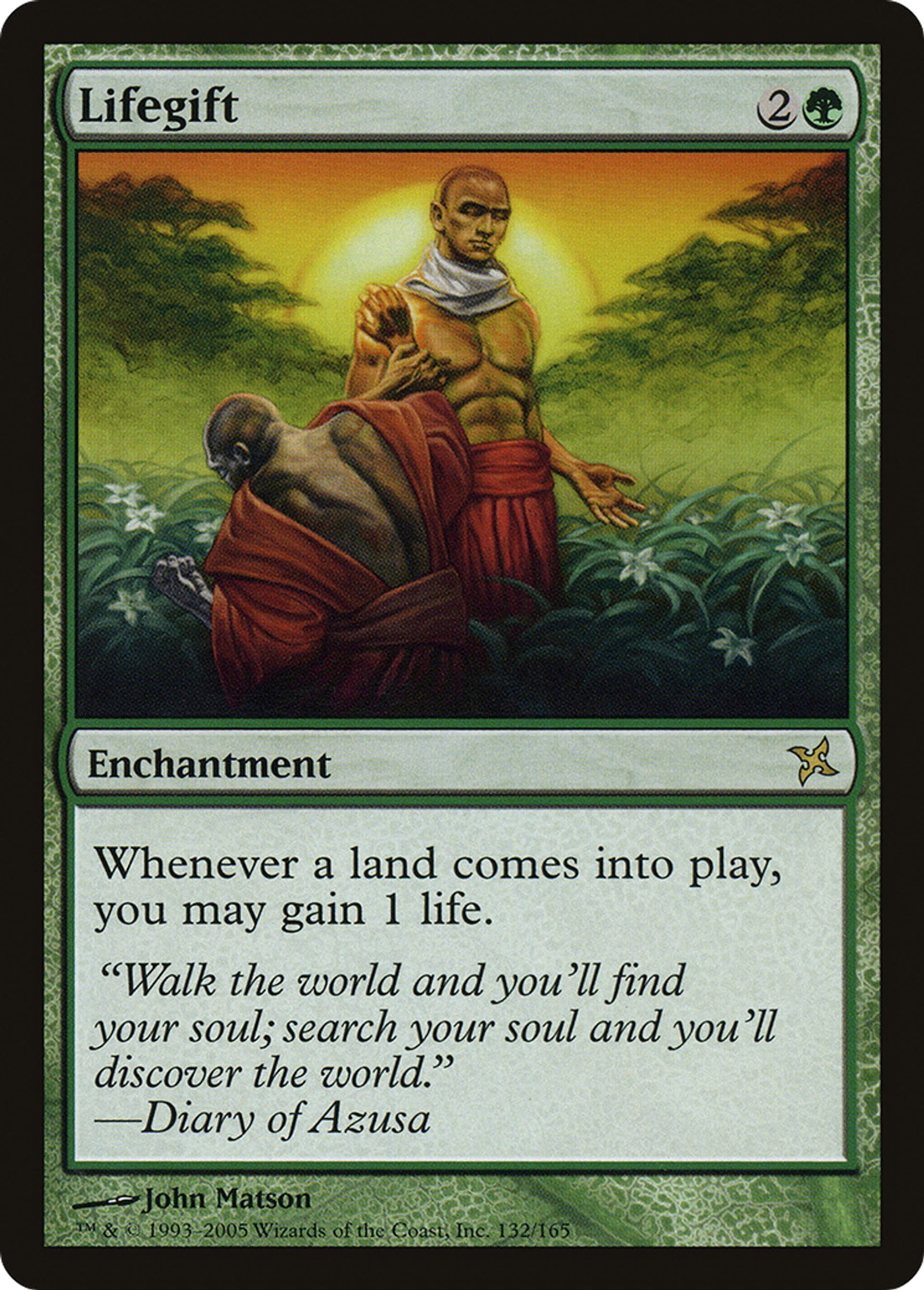 Don de vie — Betrayers of Kamigawa — Magic: The Gathering