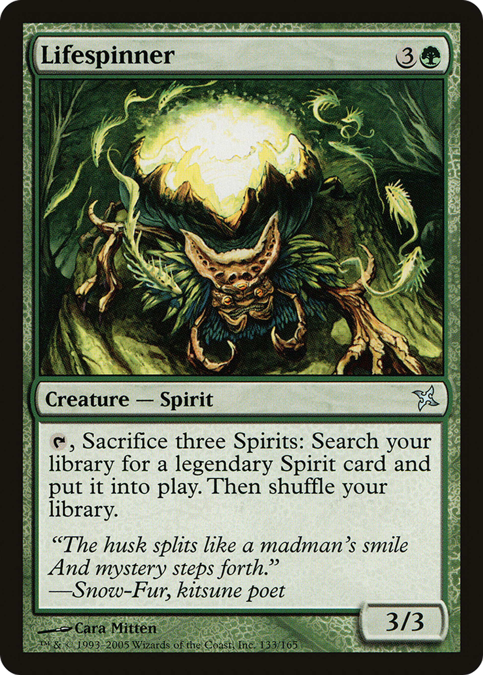 Fileur de vie — Betrayers of Kamigawa — Magic: The Gathering