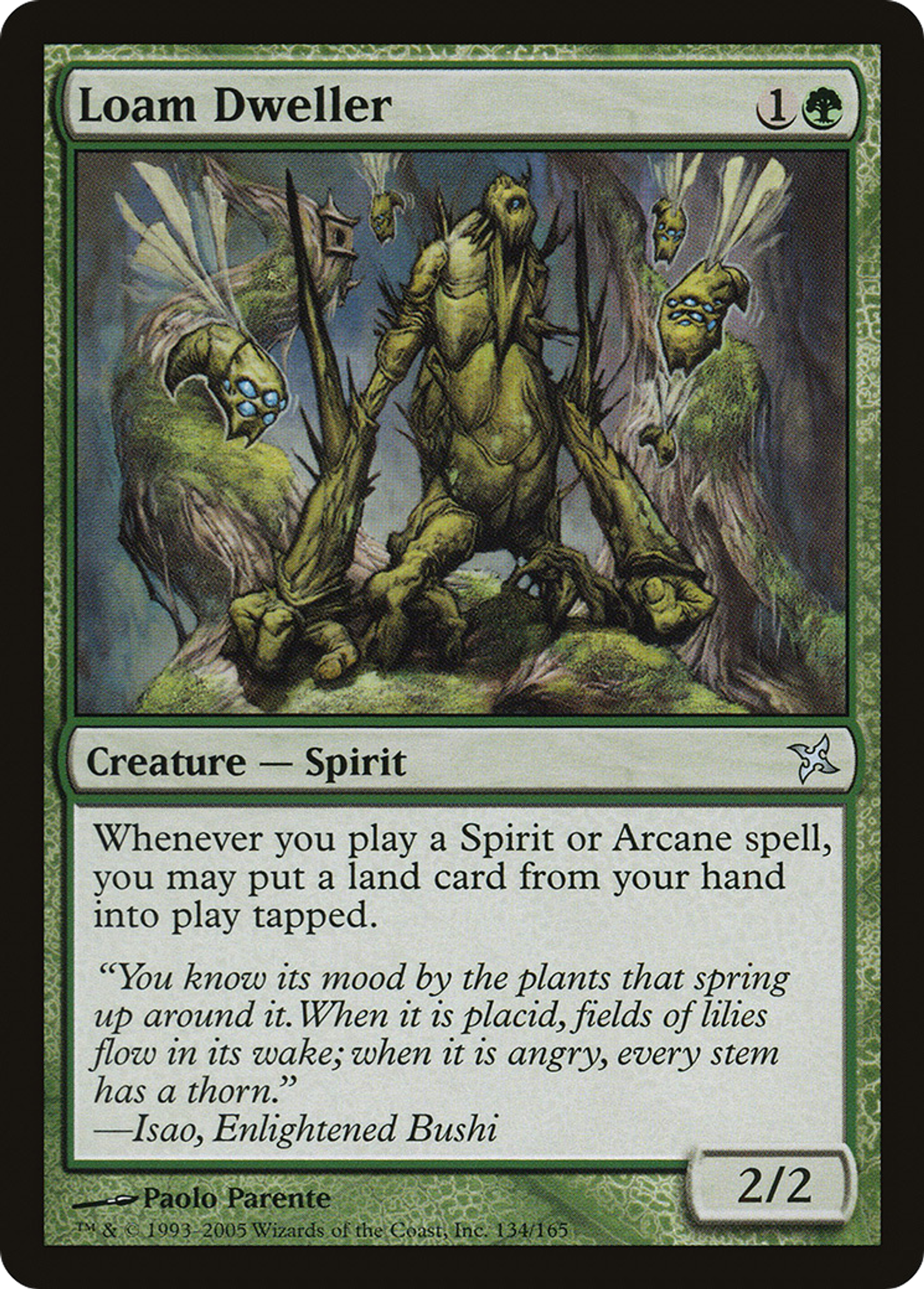 Loam Dweller — Betrayers of Kamigawa — Magic: The Gathering