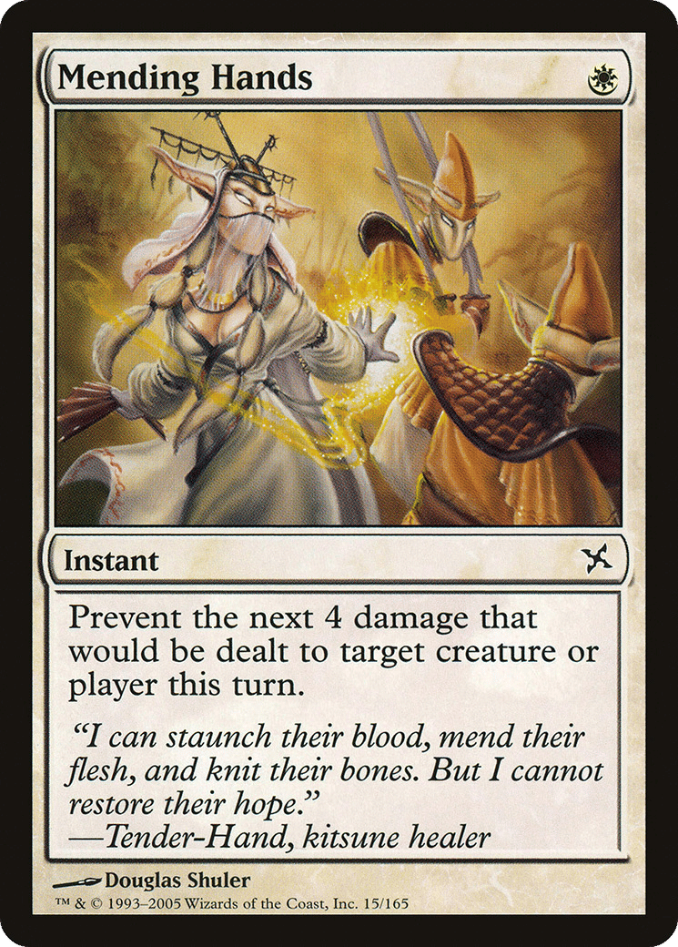 Mending Hands — Betrayers of Kamigawa — Magic: The Gathering