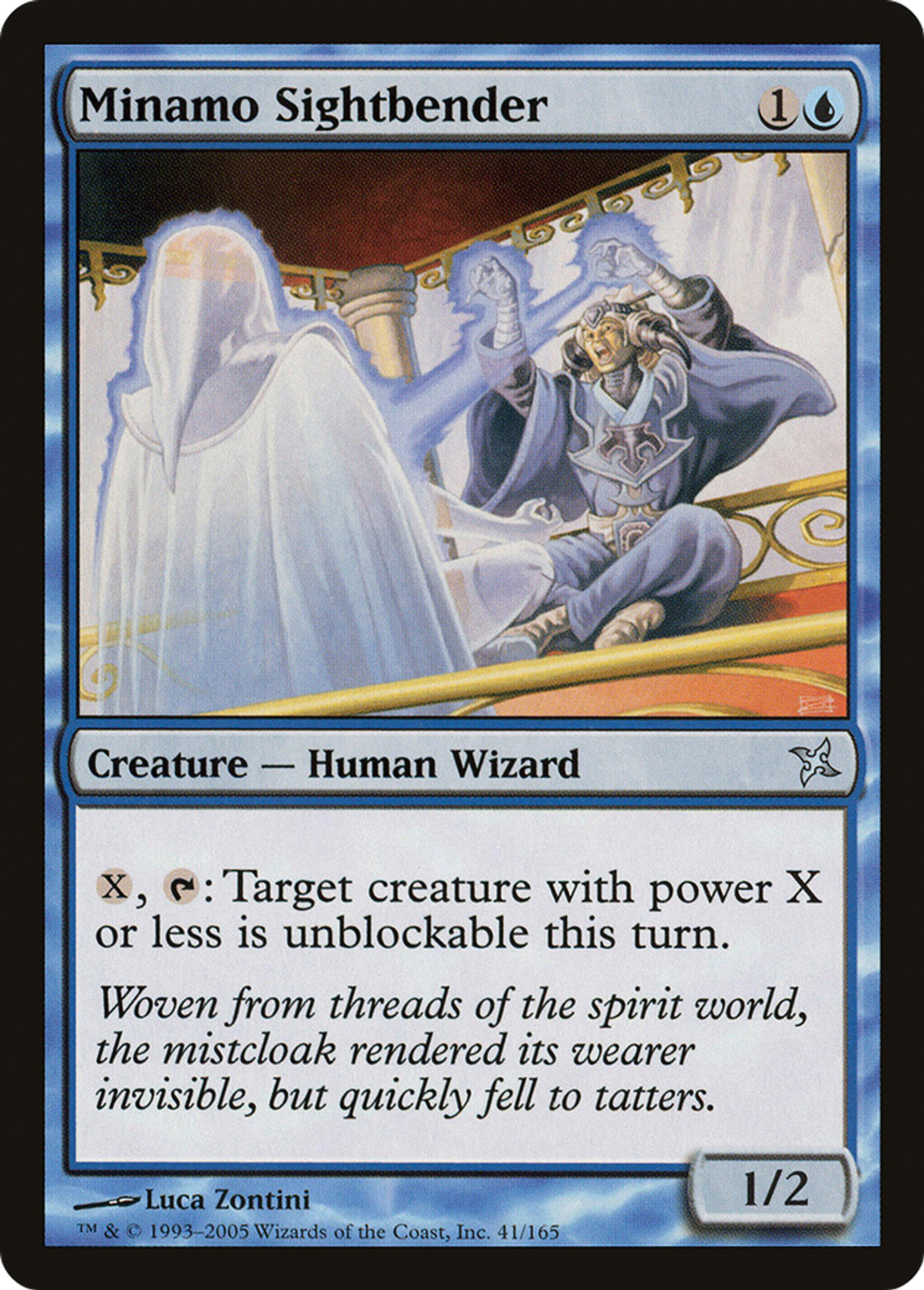 Plieur de vue de Minamo — Betrayers of Kamigawa — Magic: The Gathering