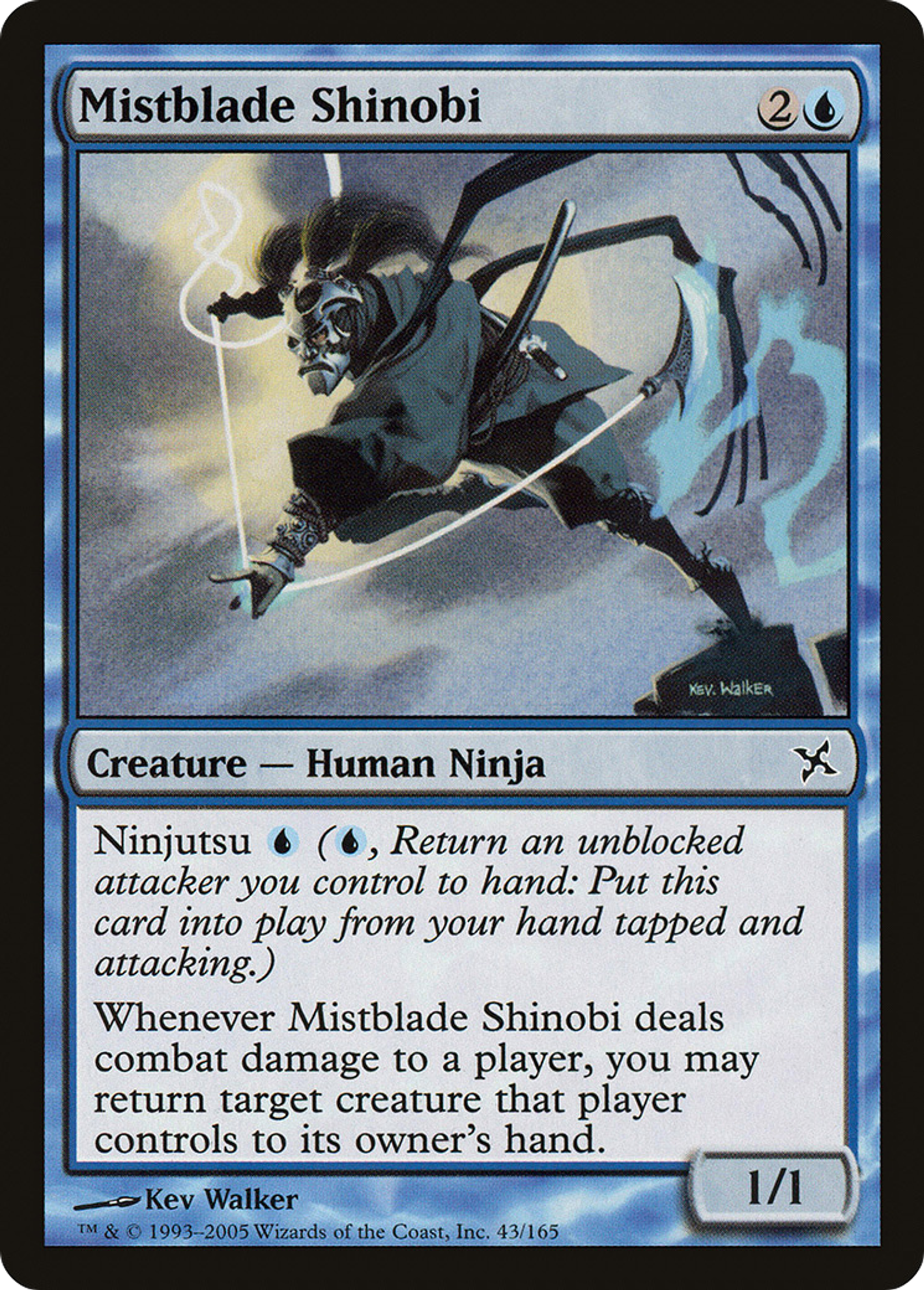 Mistblade Shinobi — Betrayers of Kamigawa — Magic: The Gathering