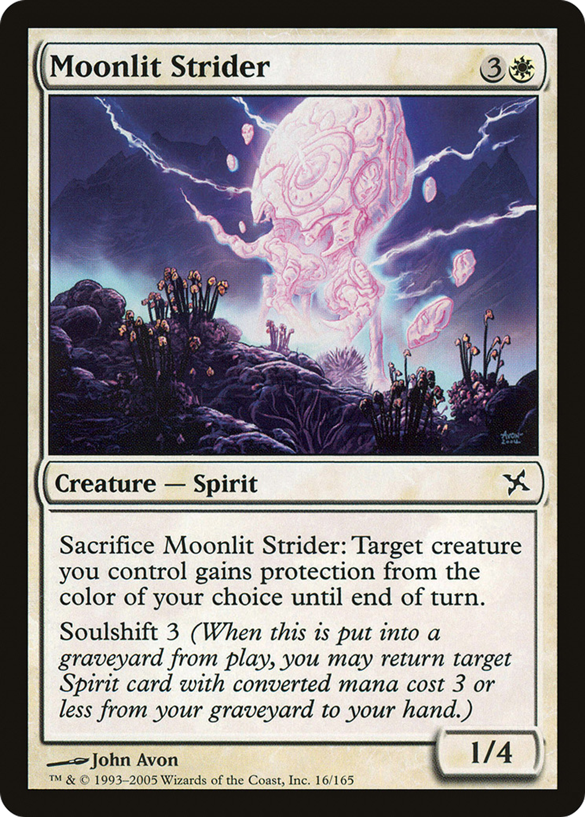 Enjambeur au clair de lune — Betrayers of Kamigawa — Magic: The Gathering