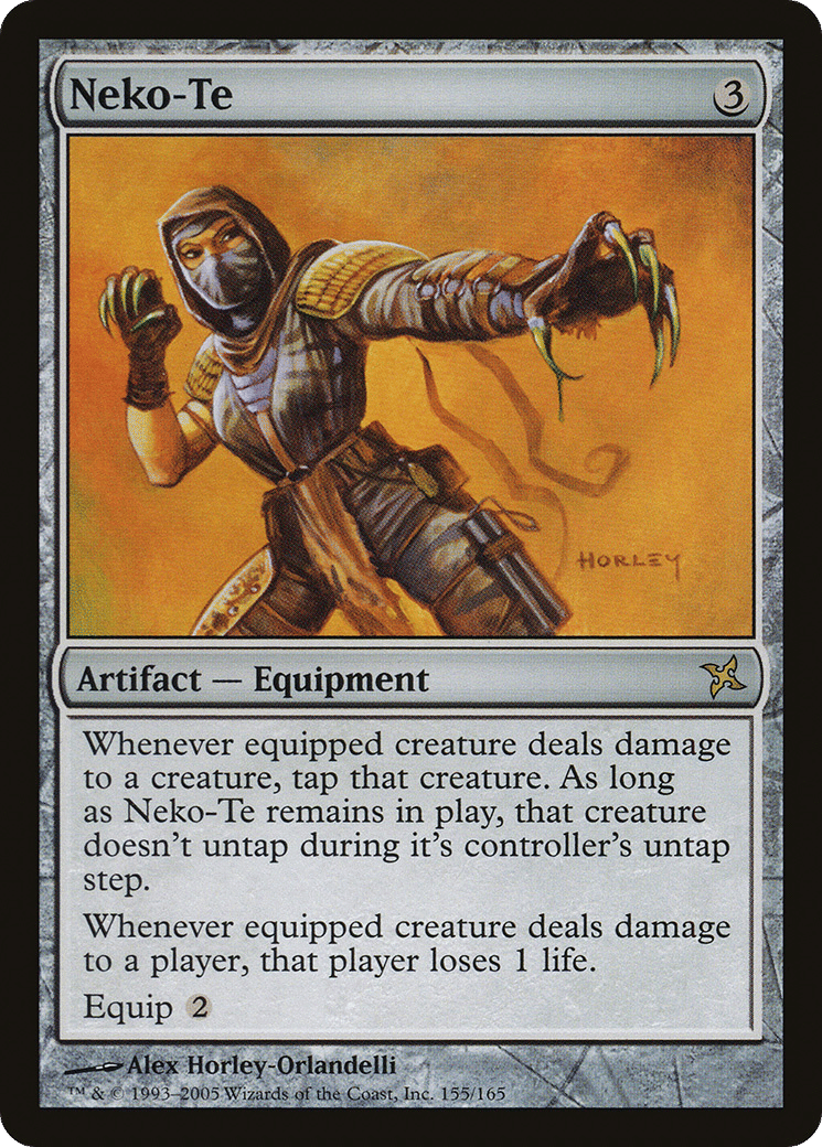 Neko-Te — Betrayers of Kamigawa — Magic: The Gathering