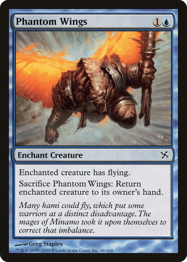 Phantom Wings — Betrayers of Kamigawa — Magic: The Gathering
