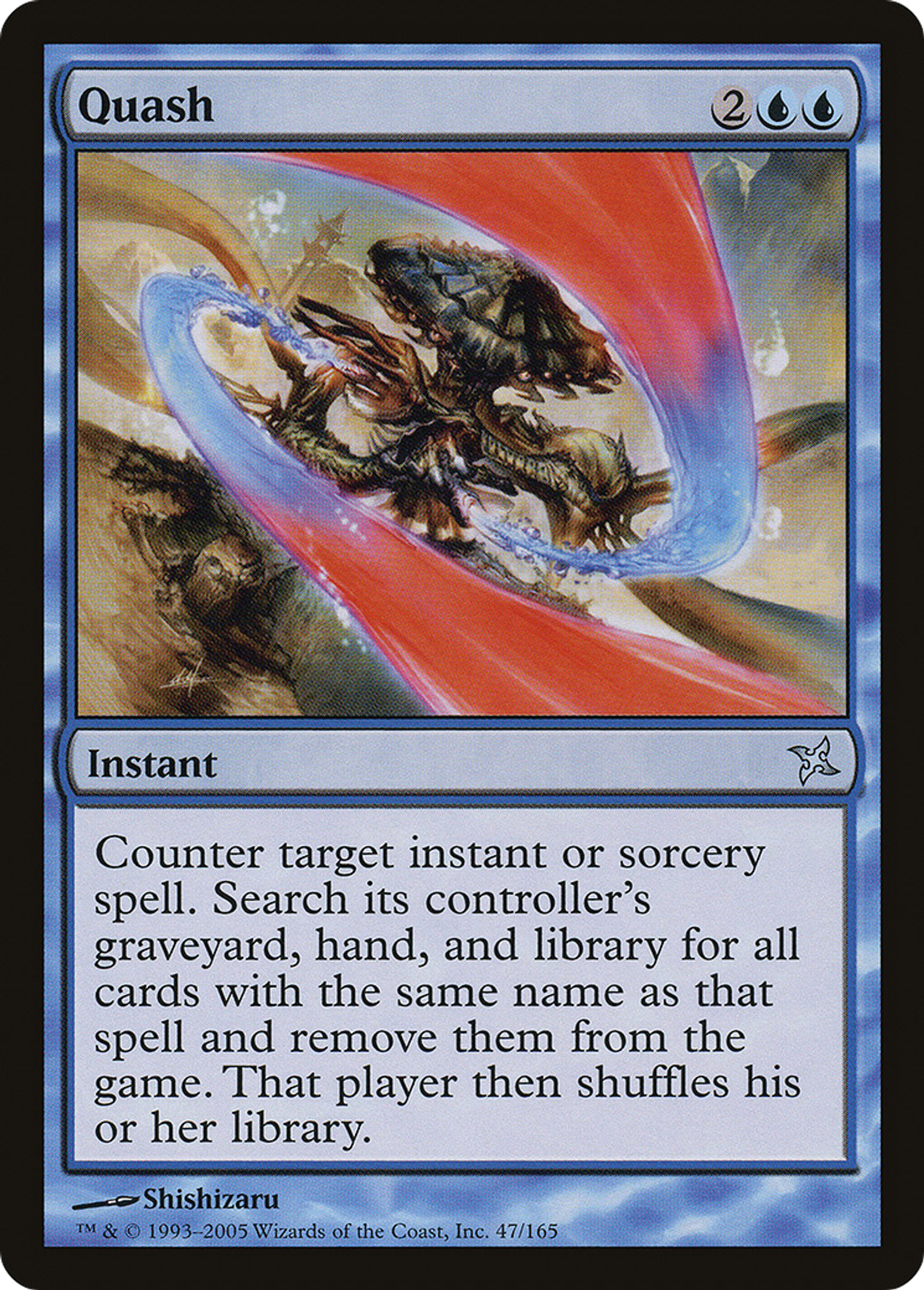 Oppression rigoureuse — Betrayers of Kamigawa — Magic: The Gathering